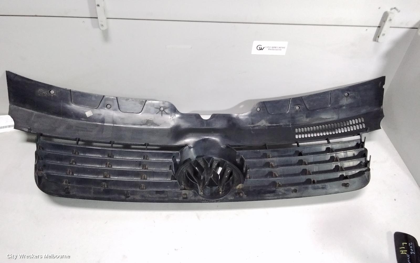 VOLKSWAGEN TRANSPORTER GRILLE, RADIATOR GRILLE, T5, TRANSPORTER/KOMBI, 08/2004 - 09/2009