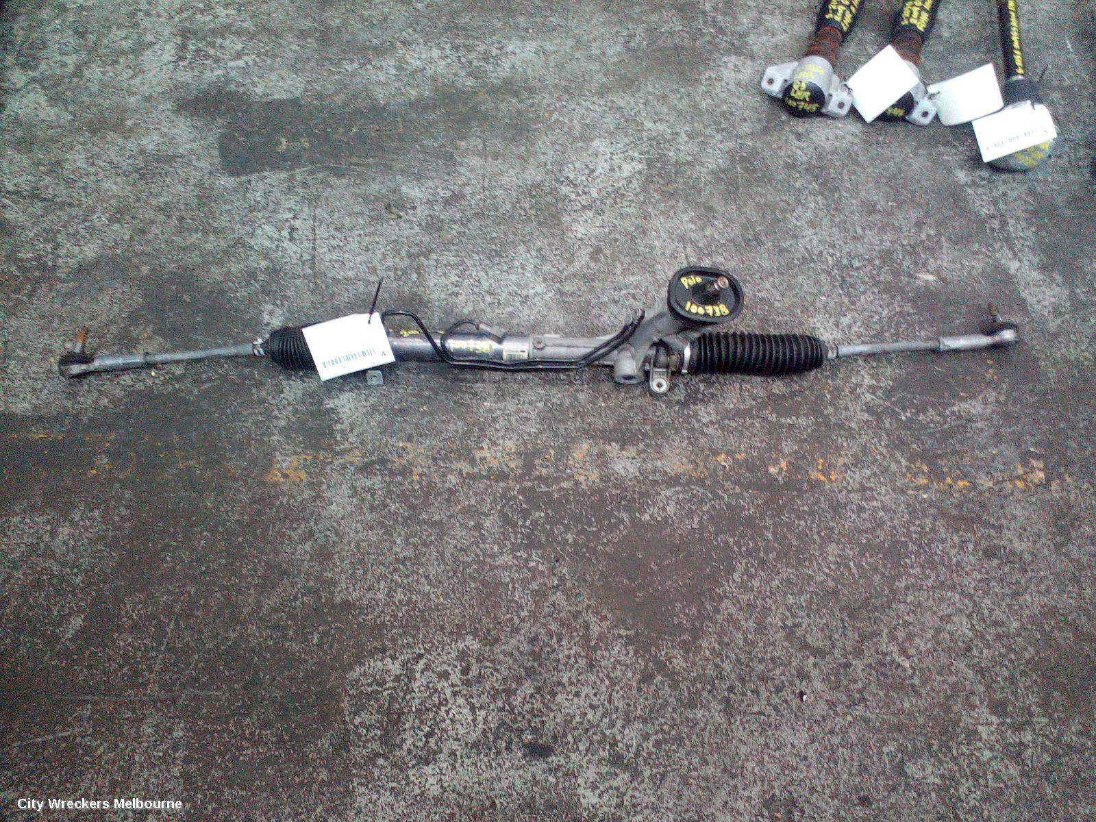 VOLKSWAGEN POLO STEERING BOX/RACK, 6R, NON GTI, 05/2010 - 05/2014
