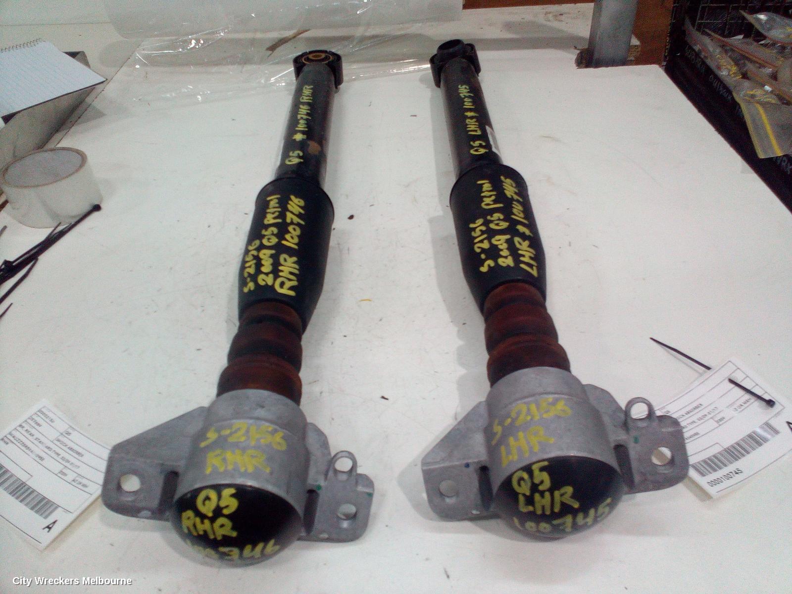AUDI Q5 SHOCK ABSORBER, 8R, REAR, STANDARD TYPE, 03/2009 - 01/2017