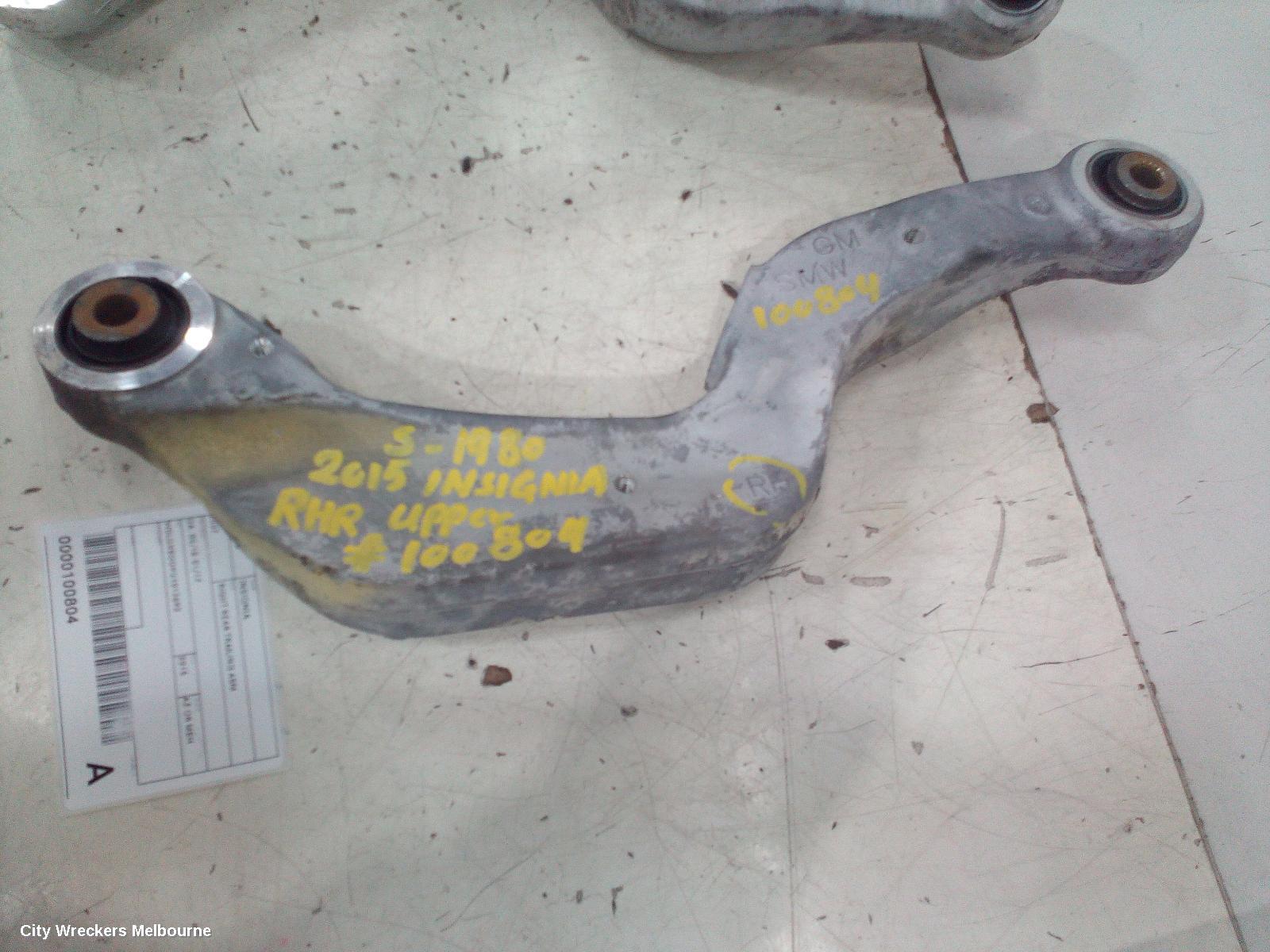 HOLDEN INSIGNIA RIGHT REAR TRAILING ARM, GA, 02/2015 - 01/2017