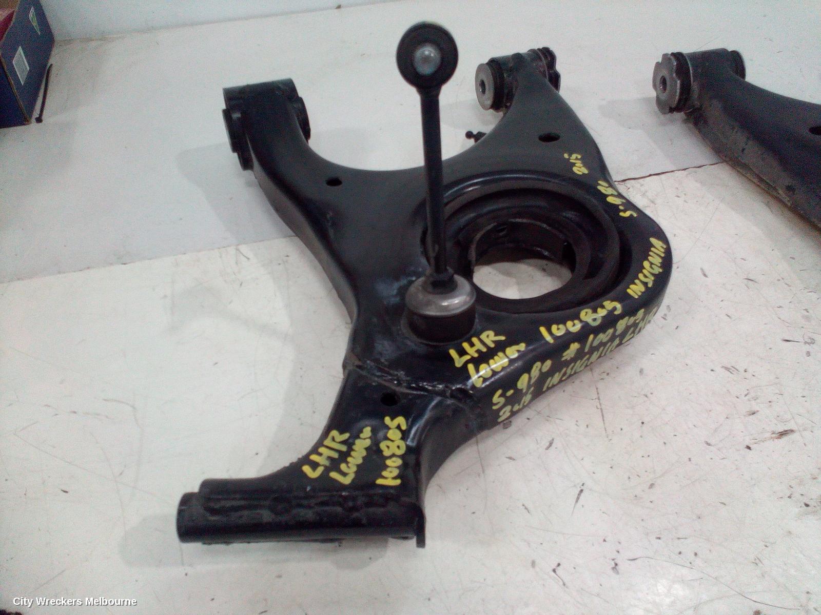 HOLDEN INSIGNIA RIGHT REAR TRAILING ARM, GA, 02/2015 - 01/2017