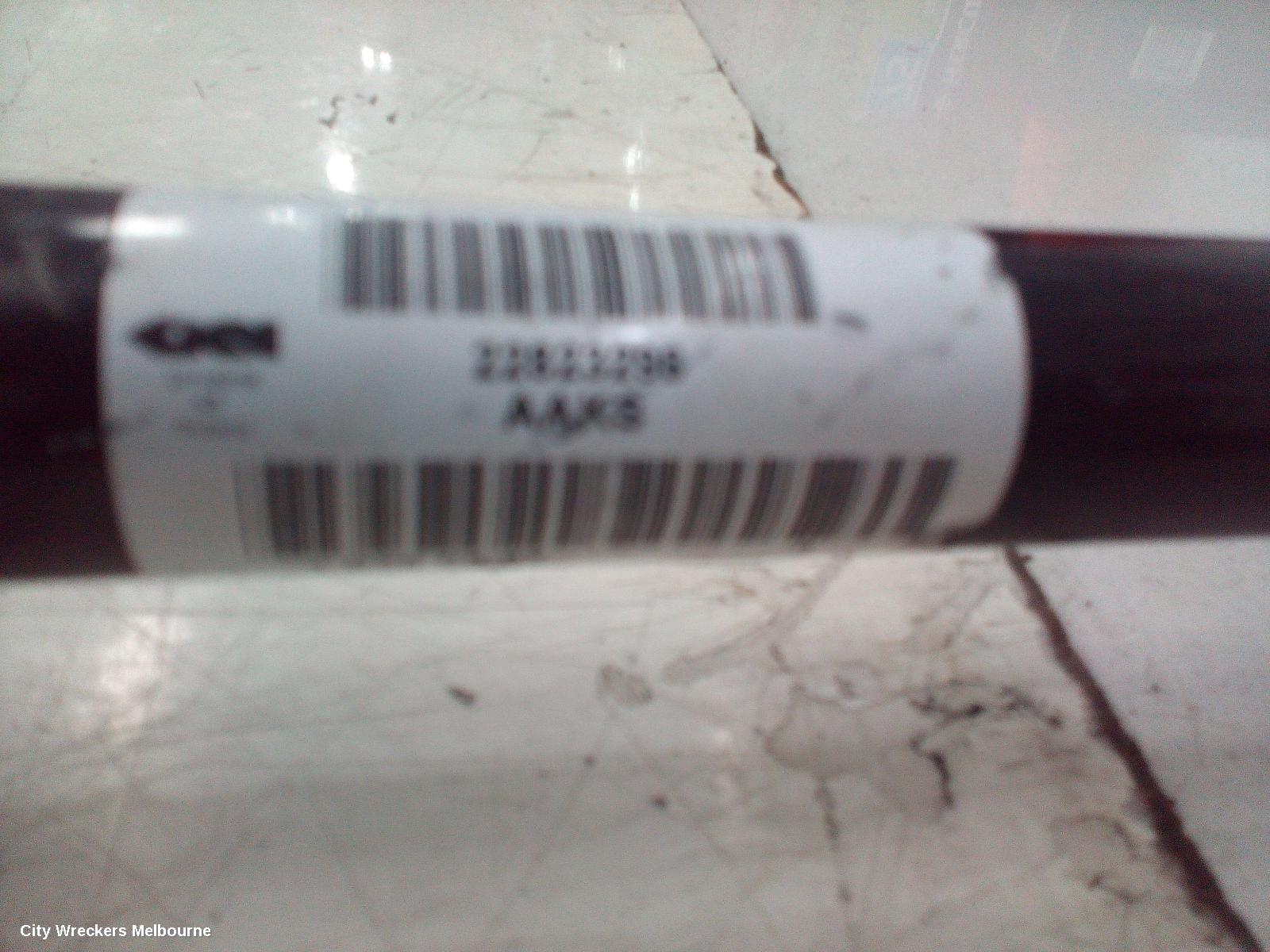HOLDEN INSIGNIA LEFT DRIVESHAFT, GA, 02/2015 - 01/2017