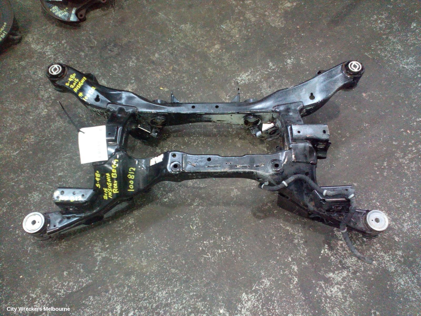 HOLDEN INSIGNIA R BEAM/CRADLE/XMEMBR, GA, 02/2015 - 01/2017