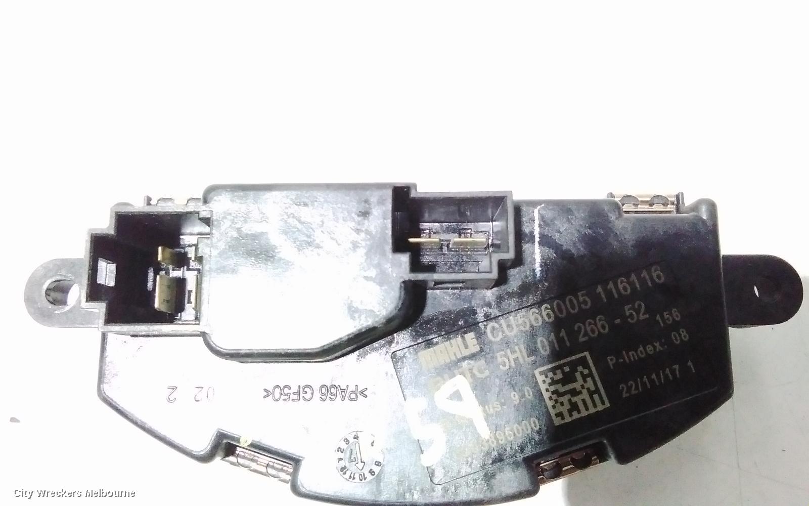 MERCEDES VITO FAN SPEED RESISTOR, 447, 03/2015 ONWARDS