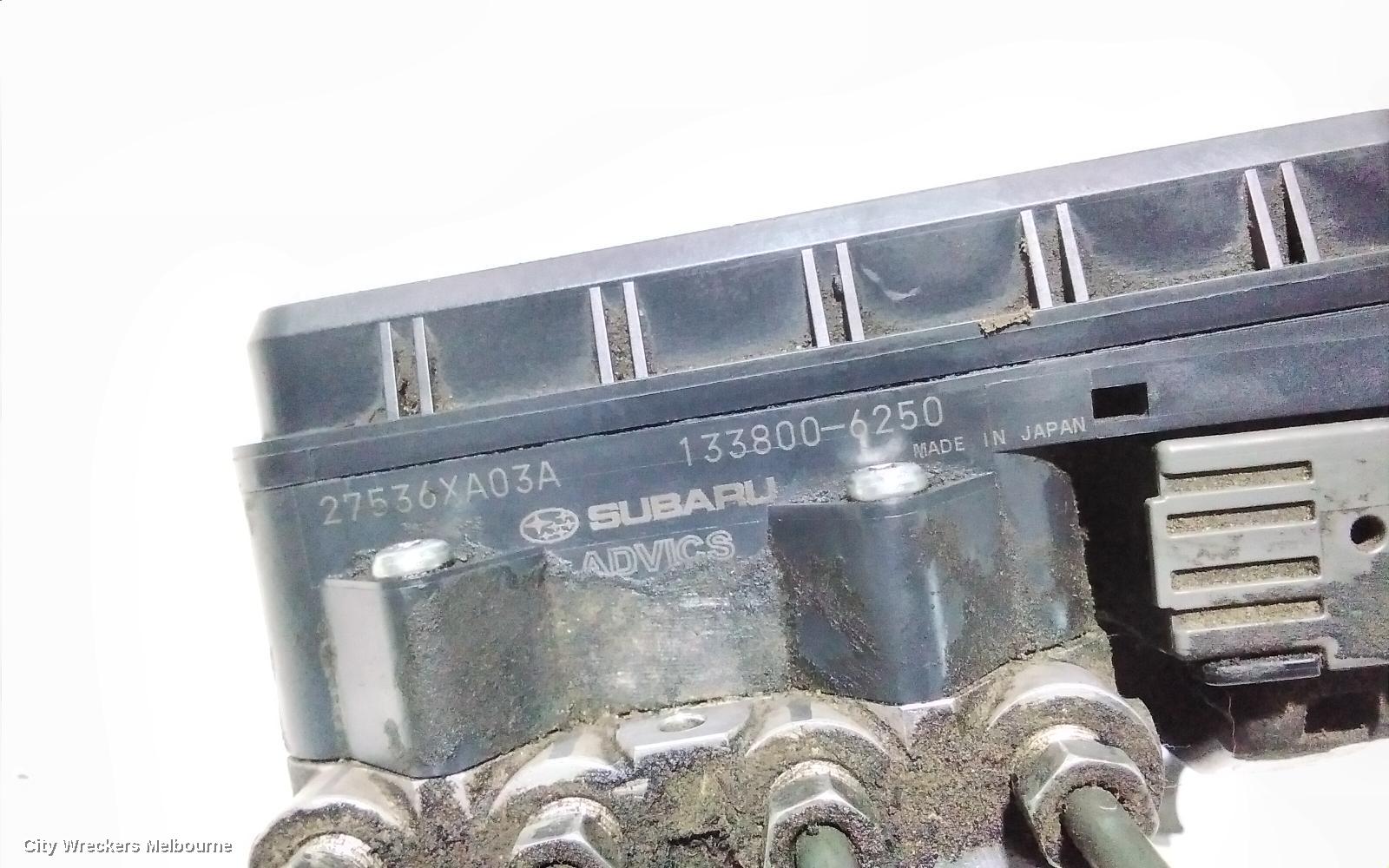 SUBARU TRIBECA ABS PUMP/MODULATOR, B9, XA03A, 05/2009 - 01/2014