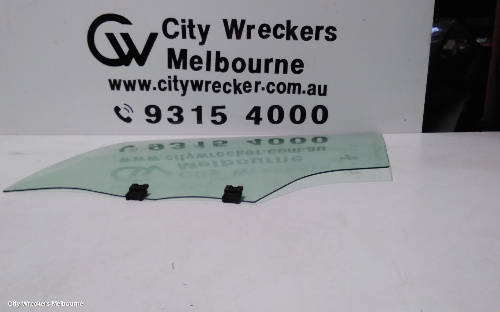 PEUGEOT 2008 LEFT FRONT DOOR WINDOW, A94, 10/2013 - 12/2018
