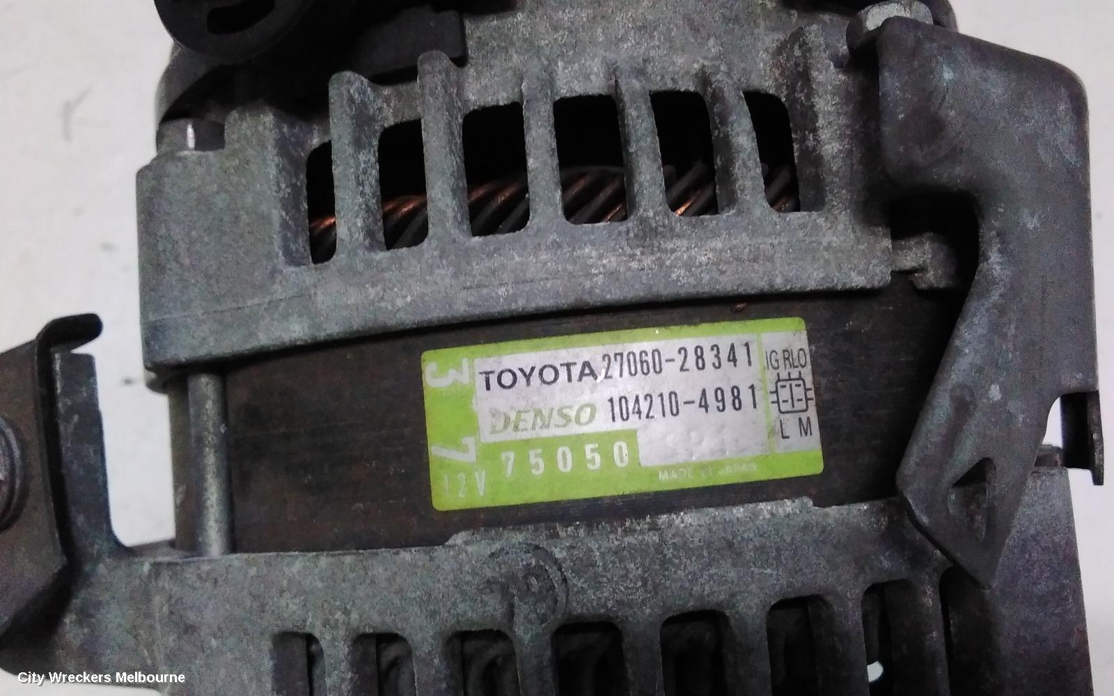 TOYOTA ESTIMA ALTERNATOR, PETROL, 3.5, 2GR-FE, XR50, 05-19 (IMPORT)