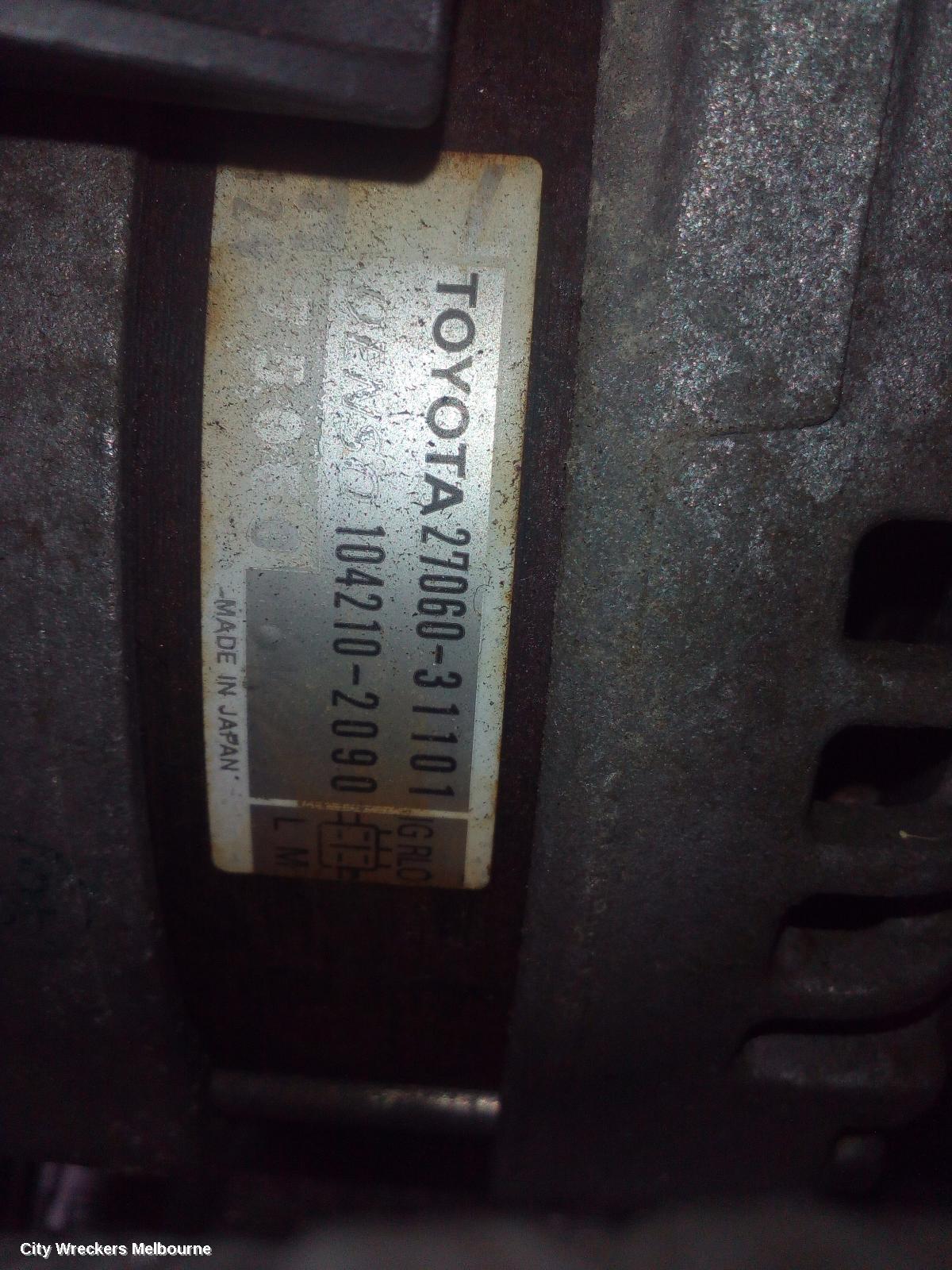 TOYOTA ESTIMA ALTERNATOR, PETROL, 3.5, 2GR-FE, XR50, 05-19 (IMPORT)