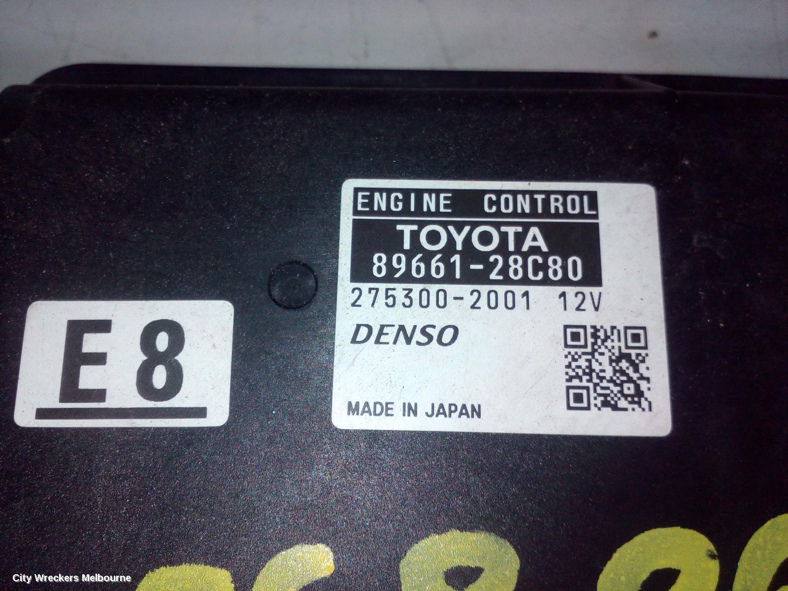 TOYOTA ESTIMA ECU, ENGINE ECU, 3.5, PETROL, 2GR-FE, ECU ONLY, XR50, 05-19 (IMPORT)