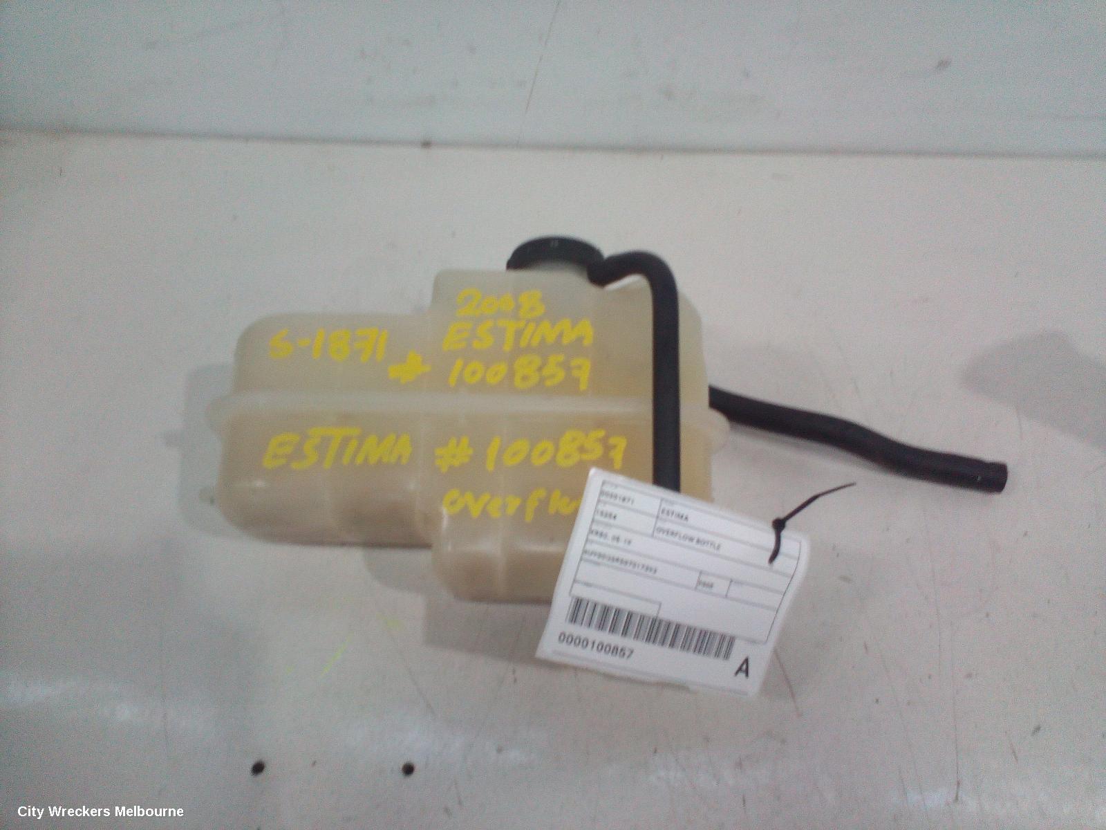 TOYOTA ESTIMA OVERFLOW BOTTLE, XR50, 05-19