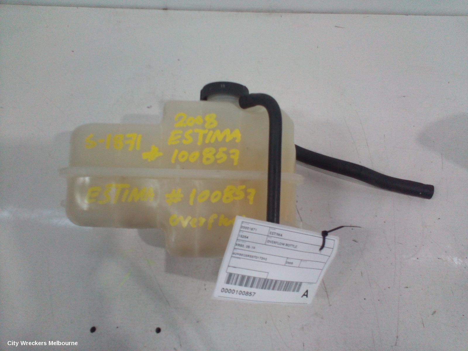 TOYOTA ESTIMA OVERFLOW BOTTLE, XR50, 05-19