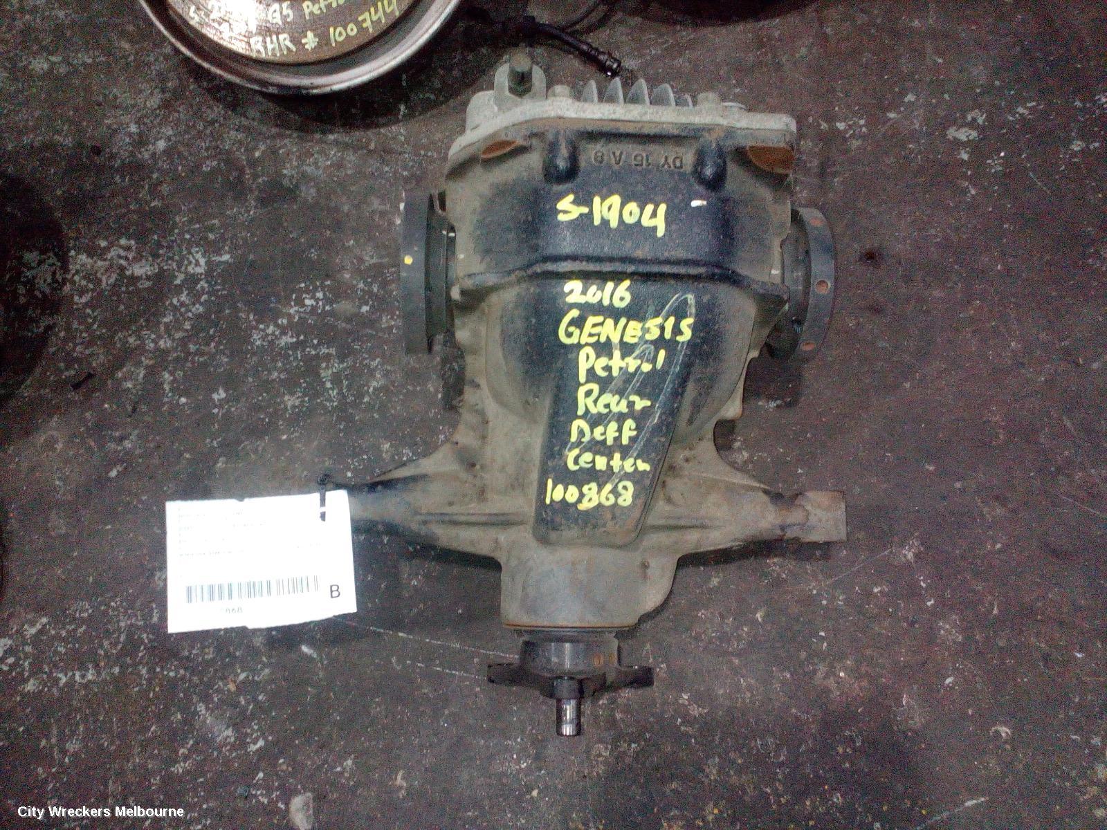 HYUNDAI GENESIS DIFFERENTIAL CENTRE, DH, 11/2014 - 01/2018