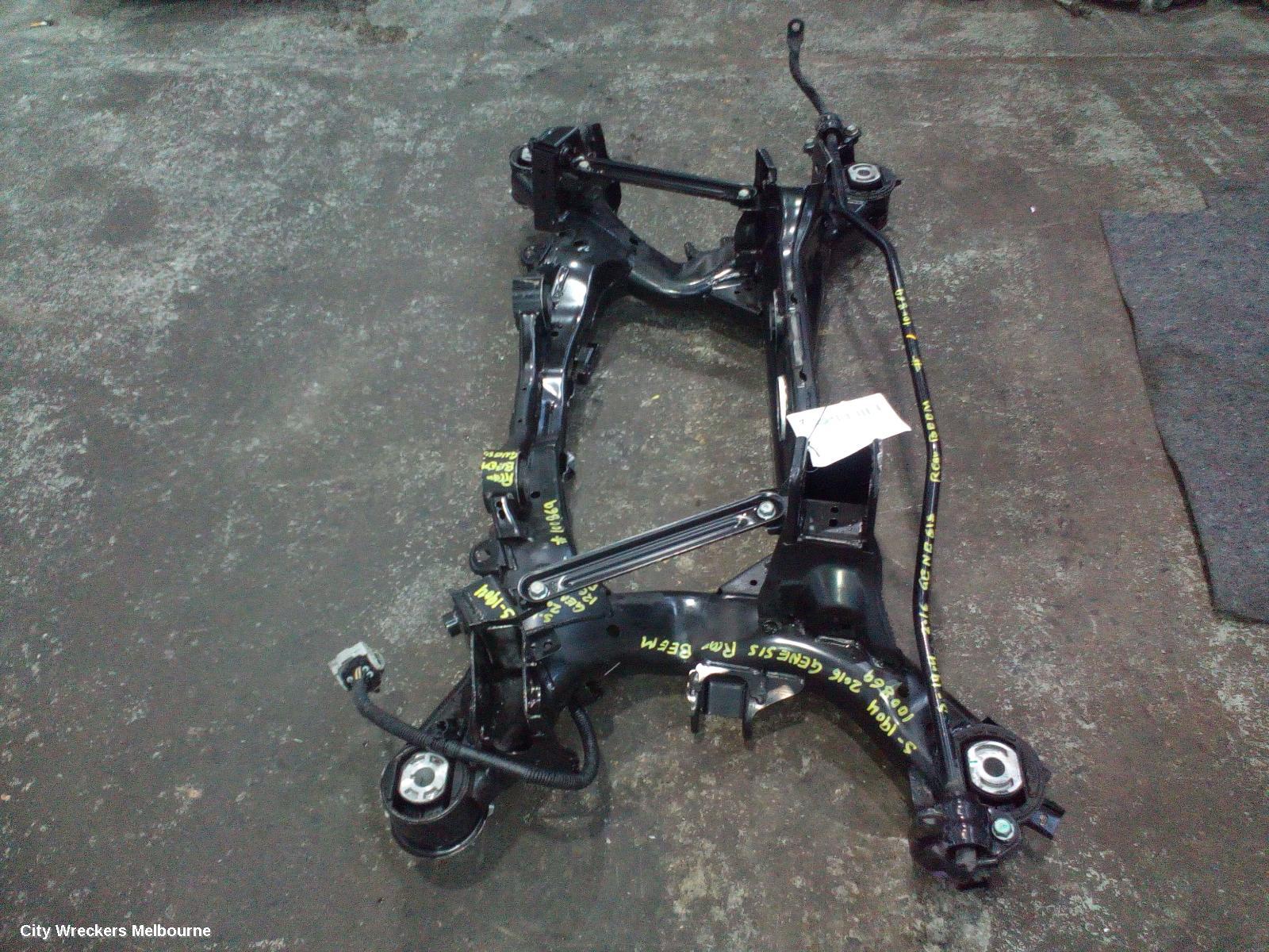 HYUNDAI GENESIS R BEAM/CRADLE/XMEMBR, DH, 11/2014 - 01/2018