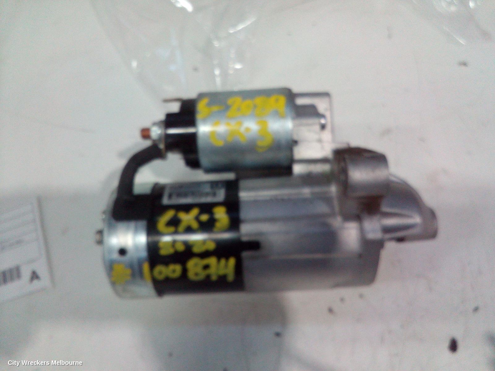 MAZDA CX3 STARTER, PETROL, 2.0, DK, 08/2018 ONWARDS