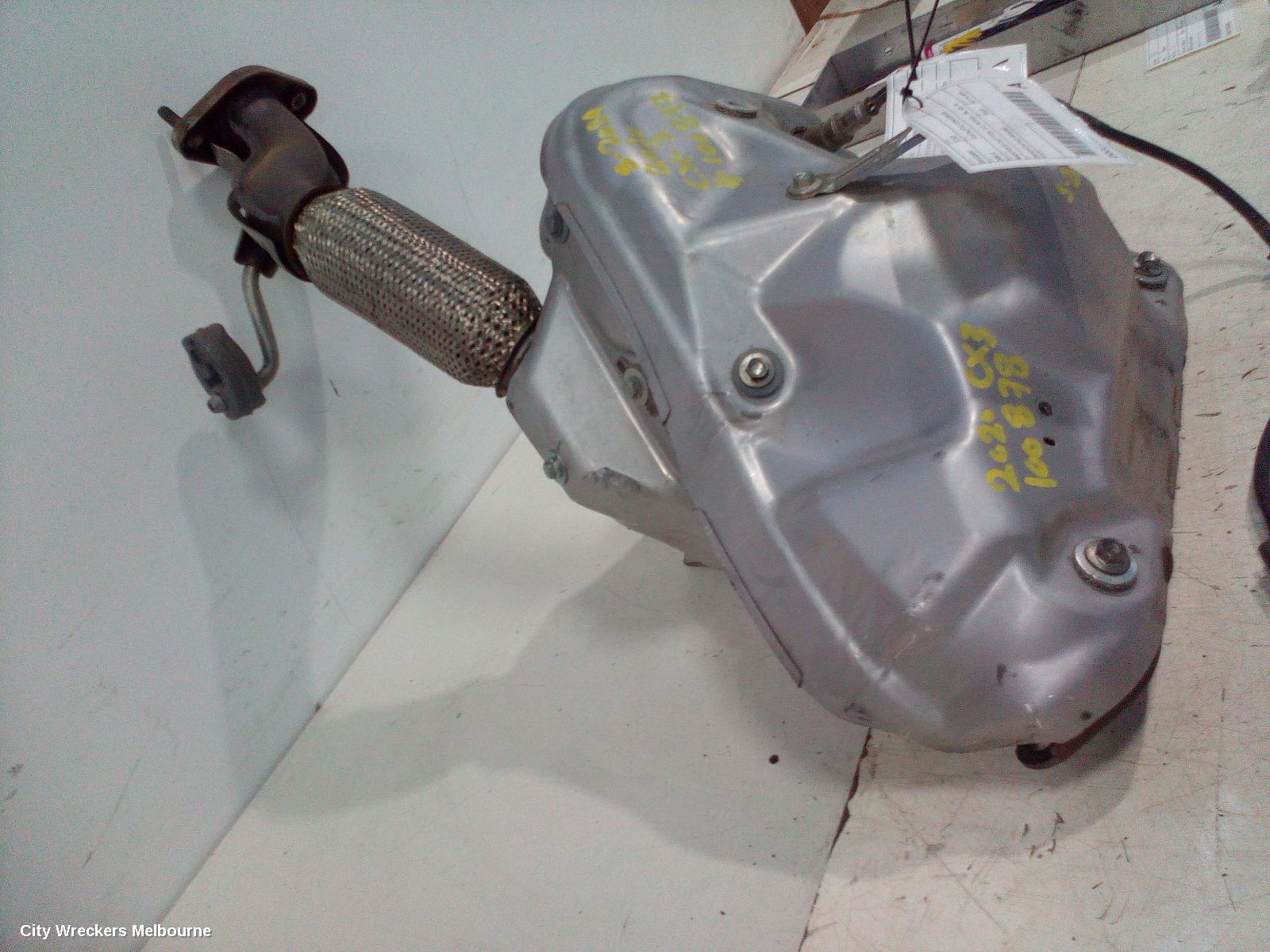 MAZDA CX3 CATALYTIC CONVERTER, MANIFOLD-CAT TYPE, 2.0, PETROL, DK, 03/2015 ONWARDS