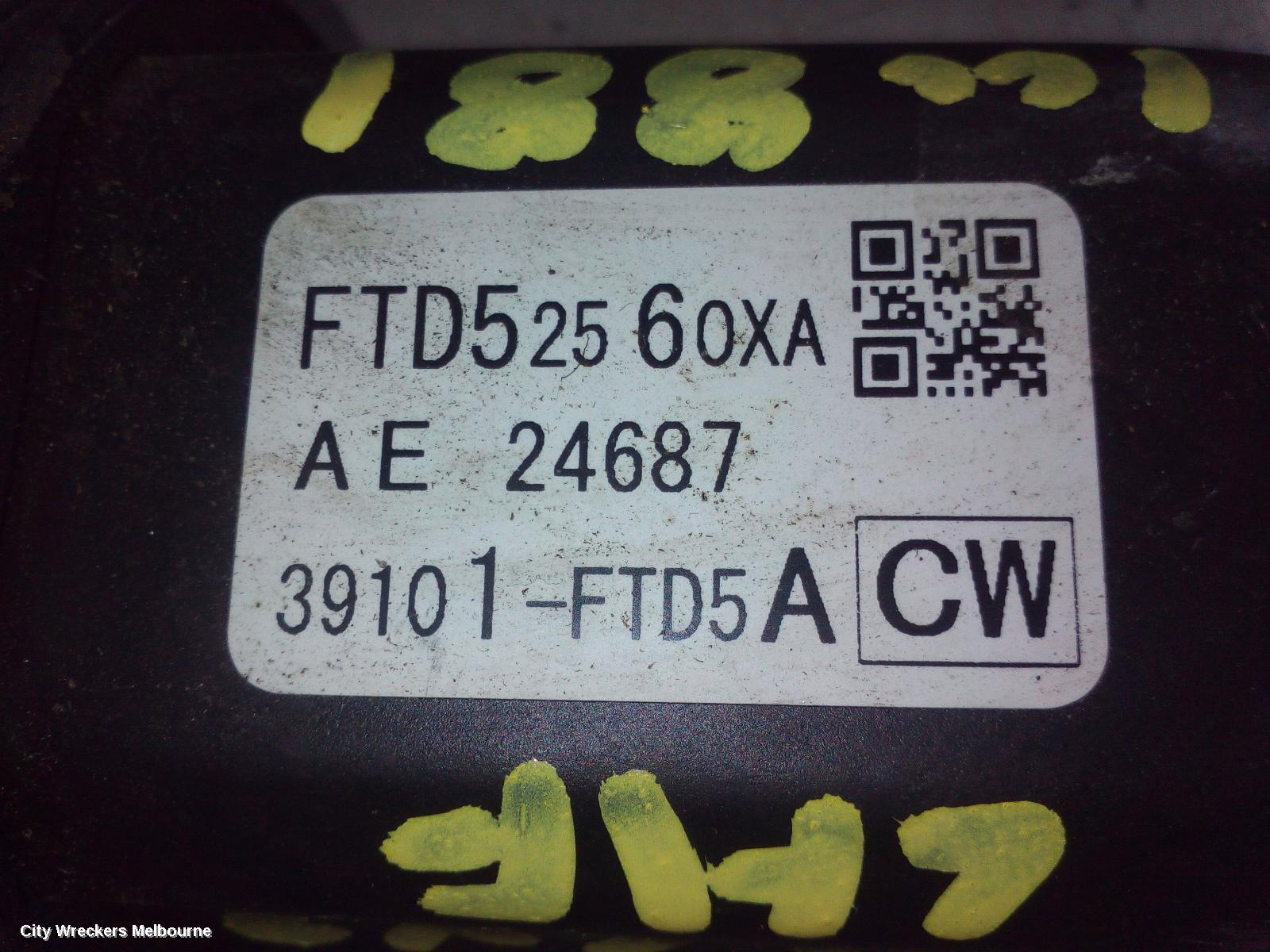 MAZDA CX3 LEFT DRIVESHAFT, FRONT, PETROL, AUTO T/M, 2WD, DK, 03/2015 ONWARDS