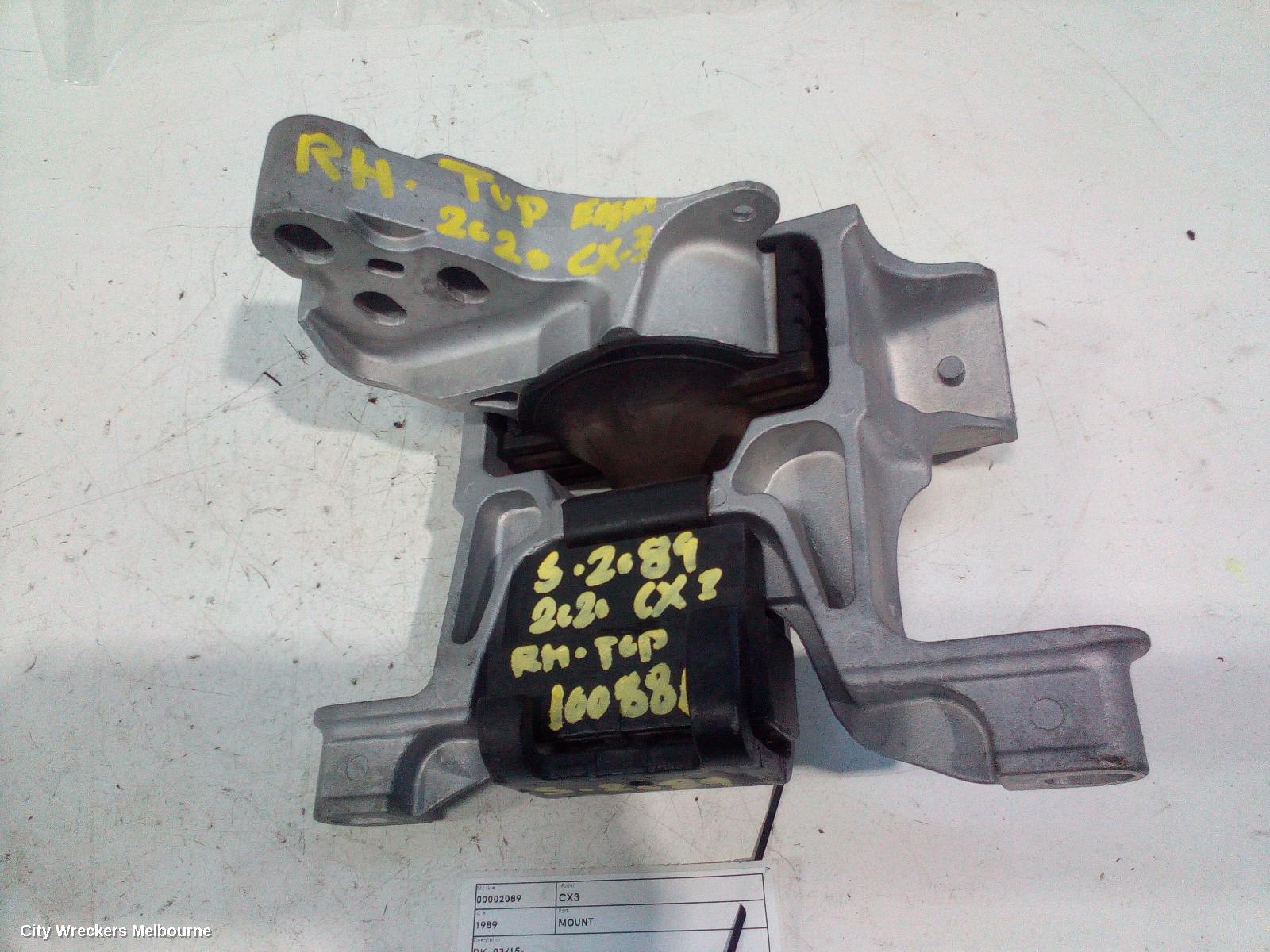 MAZDA CX3 MOUNT, DK, 03/2015 ONWARDS