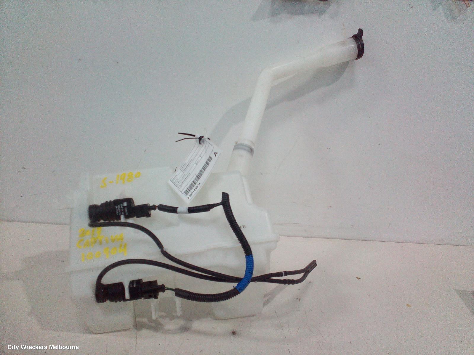 HOLDEN CAPTIVA WASHER BOTTLE, CG, 01/2011 - 06/2018