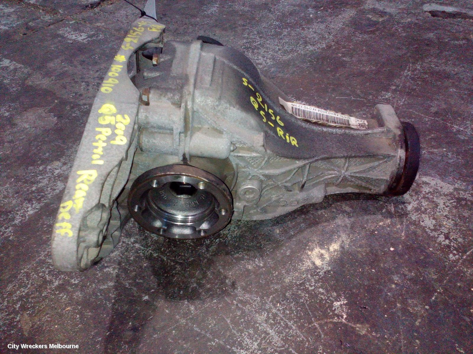 AUDI Q5 DIFFERENTIAL CENTRE, REAR, 8R, 43/2013 RATIO, KHR CODE, 03/2009 - 01/2017