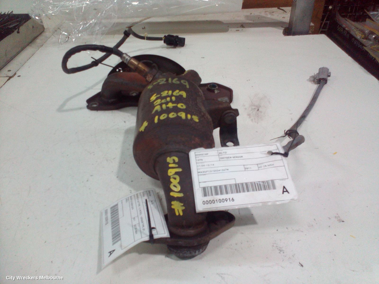 SUZUKI ALTO CATALYTIC CONVERTER, MANIFOLD-CAT TYPE, 1.0, PETROL, 1 SENSOR TYPE, GF, 07/2009 - 12/2014