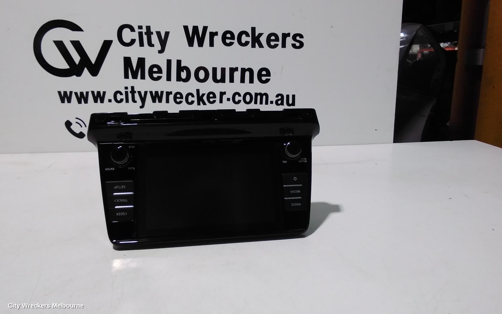 KIA SELTOS RADIO/CD/DVD/SAT/TV, HEAD UNIT, W/ DISPLAY UNIT, 8IN TOUCHSCREEN, SP2, 07/2019 ONWARDS