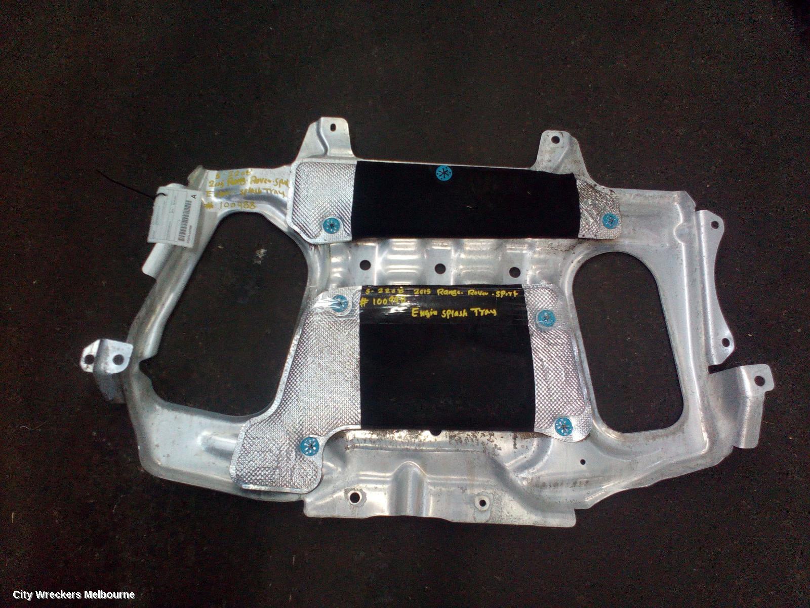 LAND ROVER RANGEROVER SPORT LOWER ENGINE SPLASH TRAY