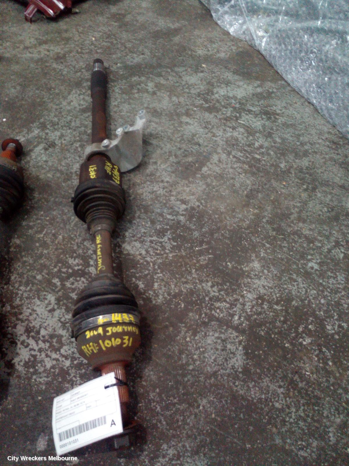 DODGE JOURNEY RIGHT DRIVESHAFT, FRONT, PETROL, JC, 05/2008 - 12/2016
