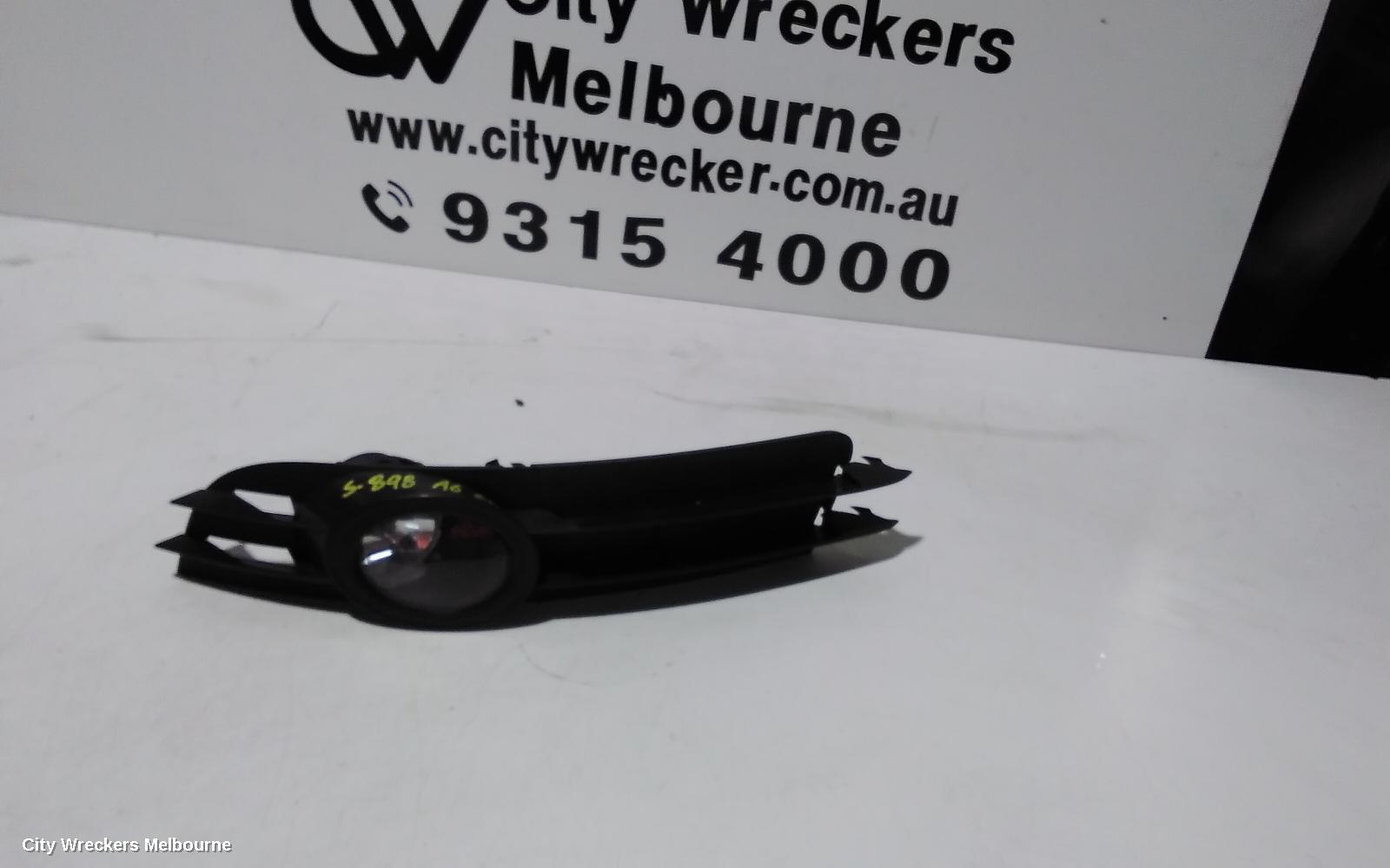 AUDI A6 LEFT INDICATOR/FOG/SIDE, BUMPER FOGLAMP, C6/4F, A6, 10/2008 - 06/2011