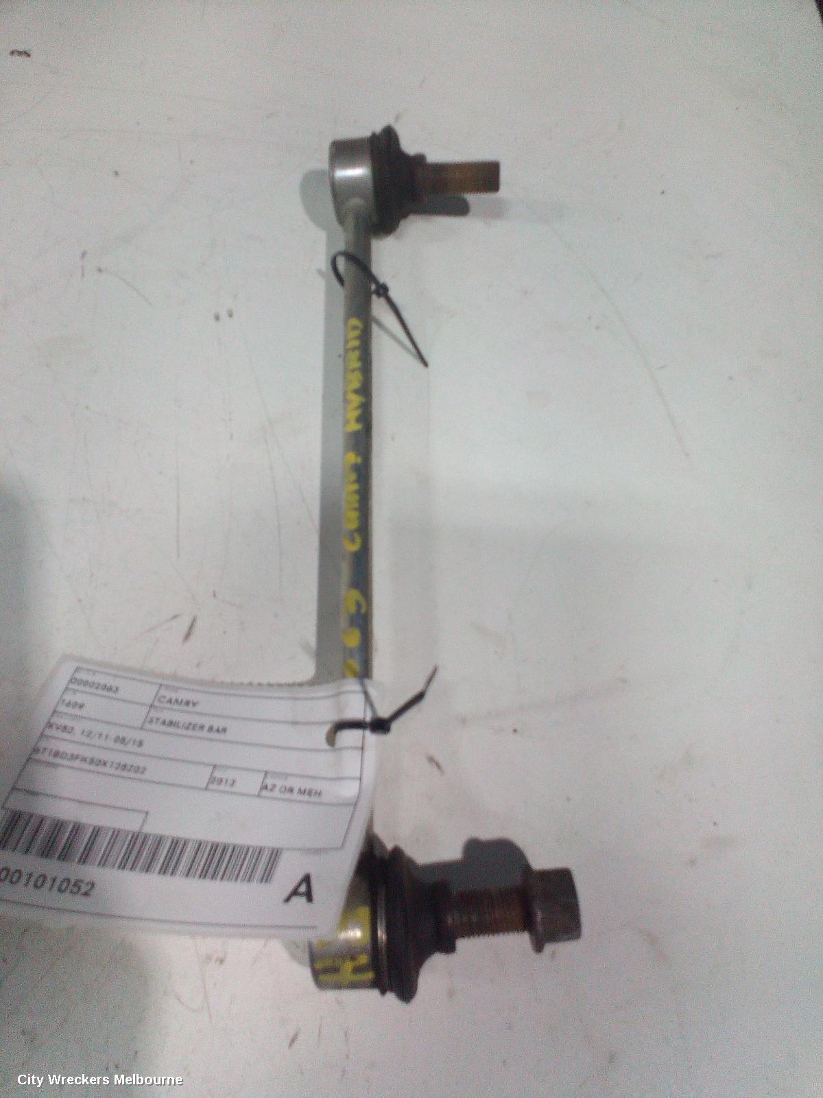 TOYOTA CAMRY STABILISER BAR, XV50, 12/2011 - 05/2015