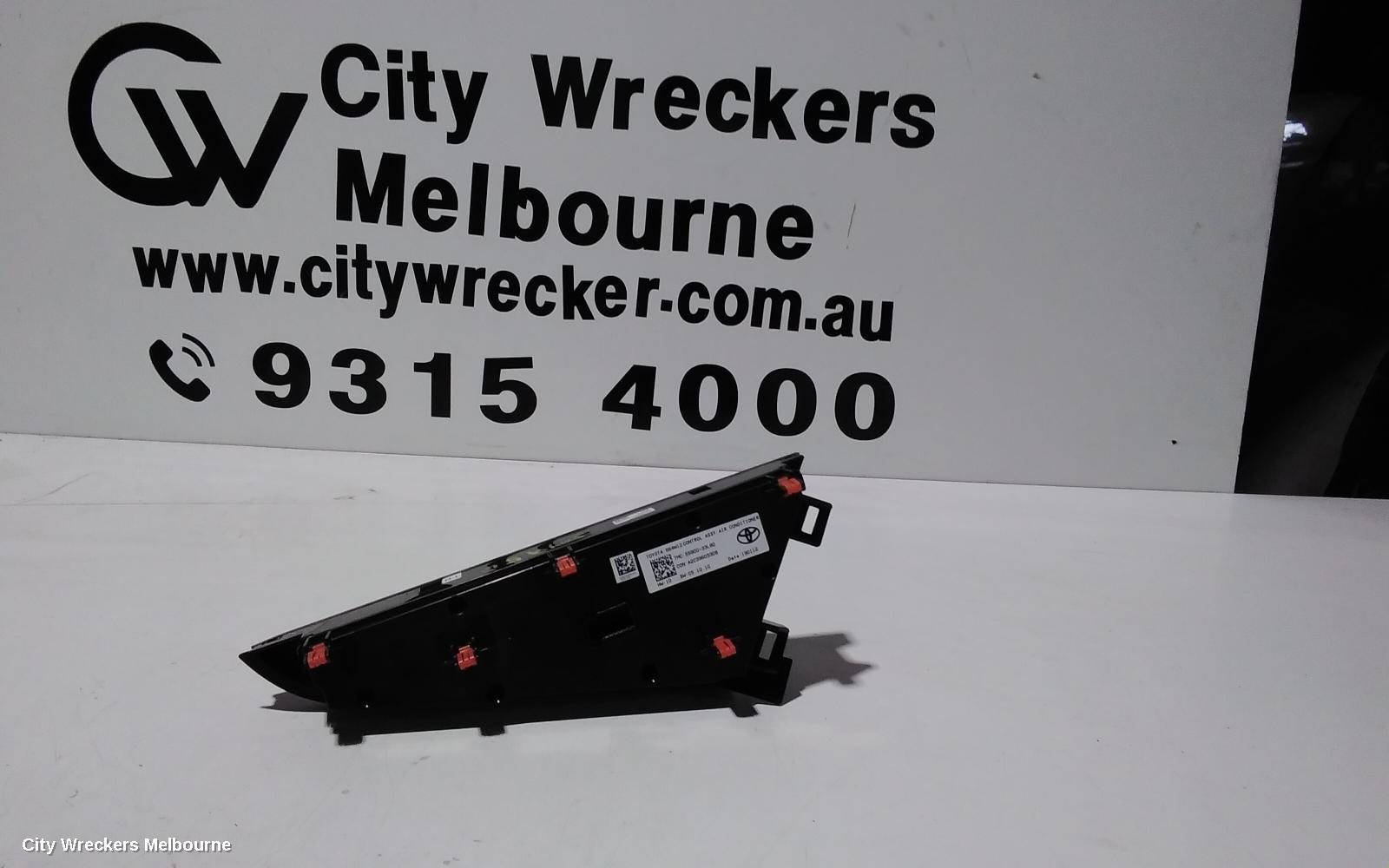 TOYOTA CAMRY HEATER/AC CONTROLS, CLIMATE CONTROL TYPE, XV70, 09/2017 ONWARDS