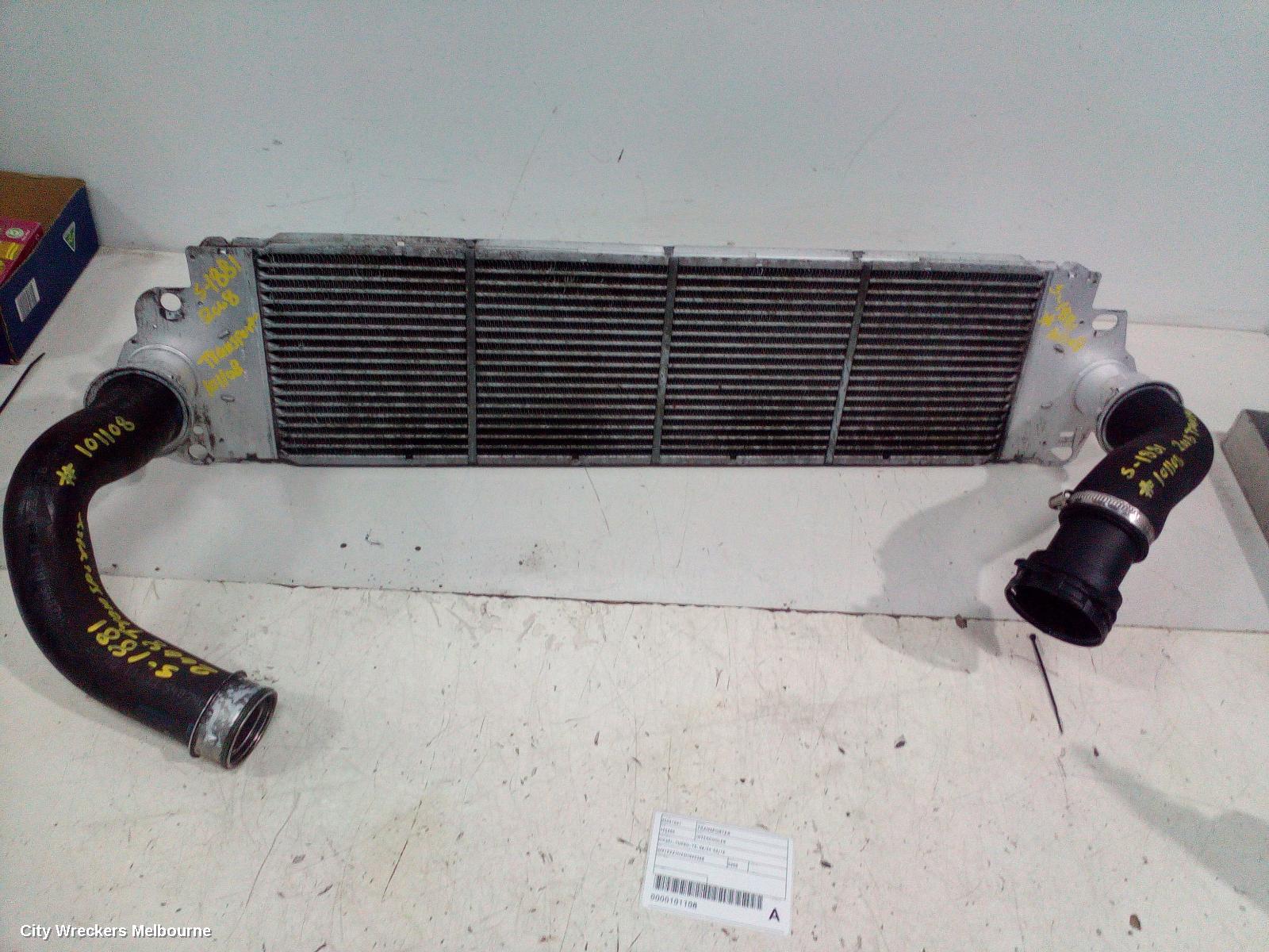 VOLKSWAGEN TRANSPORTER INTERCOOLER, DIESEL, TURBO, T5, 08/2004 - 06/2015