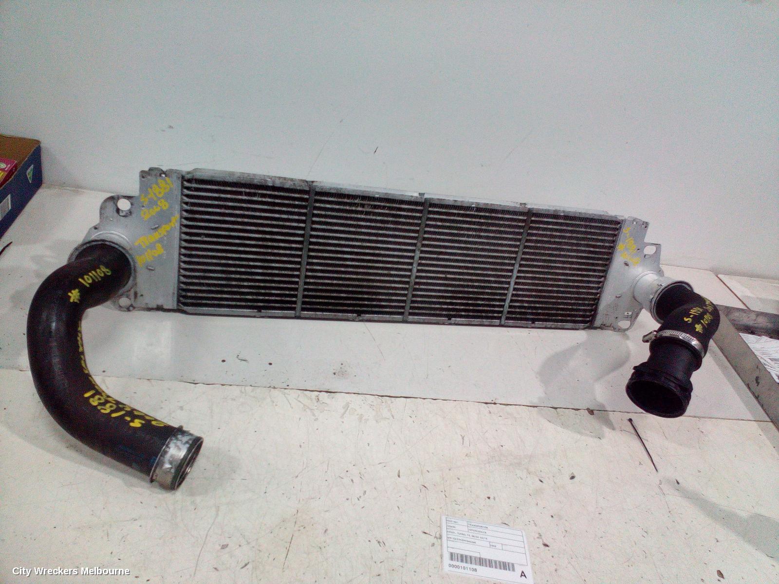 VOLKSWAGEN TRANSPORTER INTERCOOLER, DIESEL, TURBO, T5, 08/2004 - 06/2015