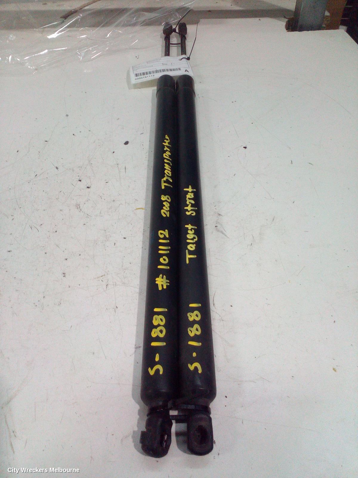 VOLKSWAGEN TRANSPORTER HATCH STRUT, T5 08/2004 - 02/2010