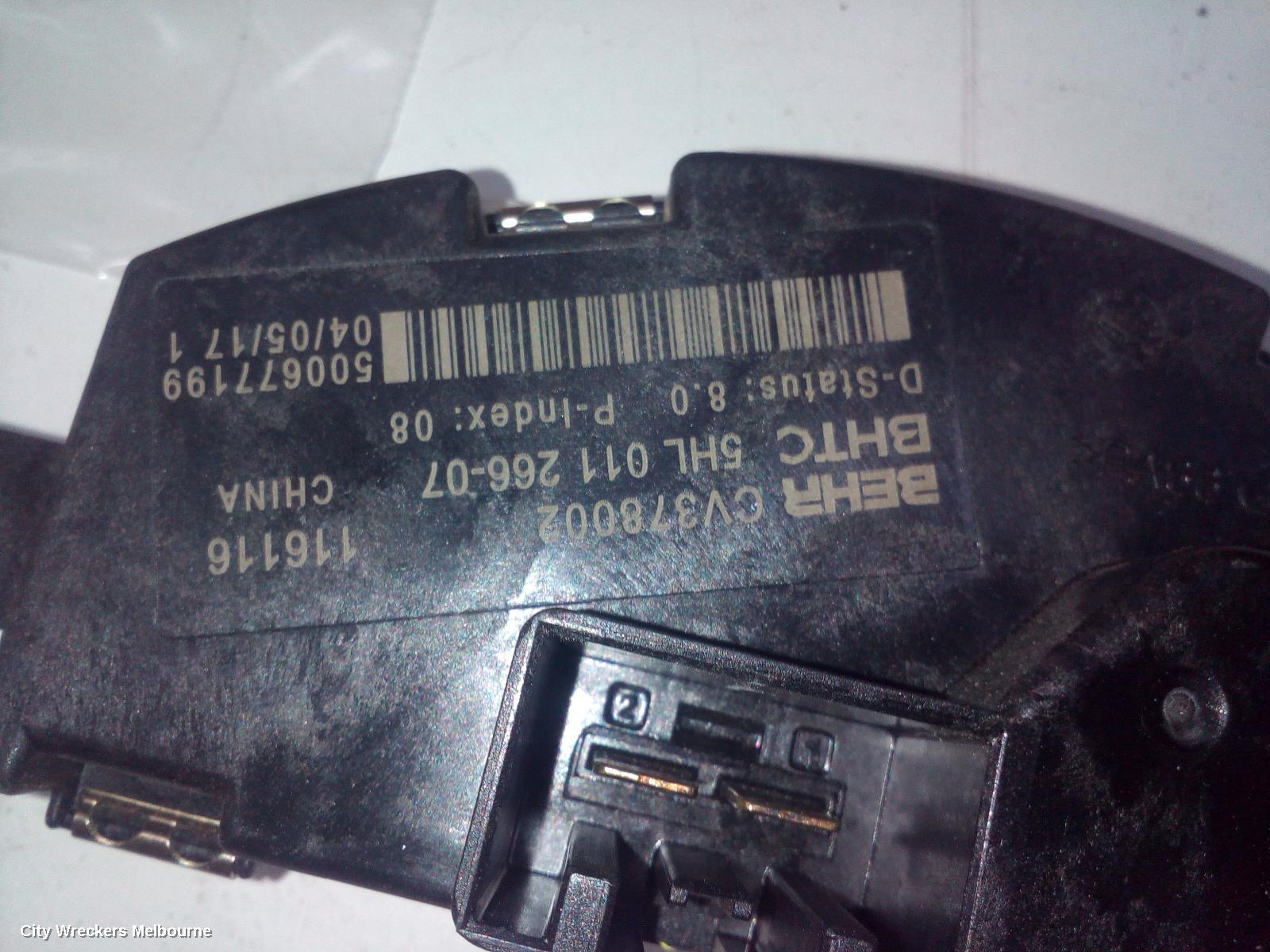 JEEP GRANDCHEROKEE FAN SPEED RESISTOR, WK, WAGON, 10/2010 - 02/2022