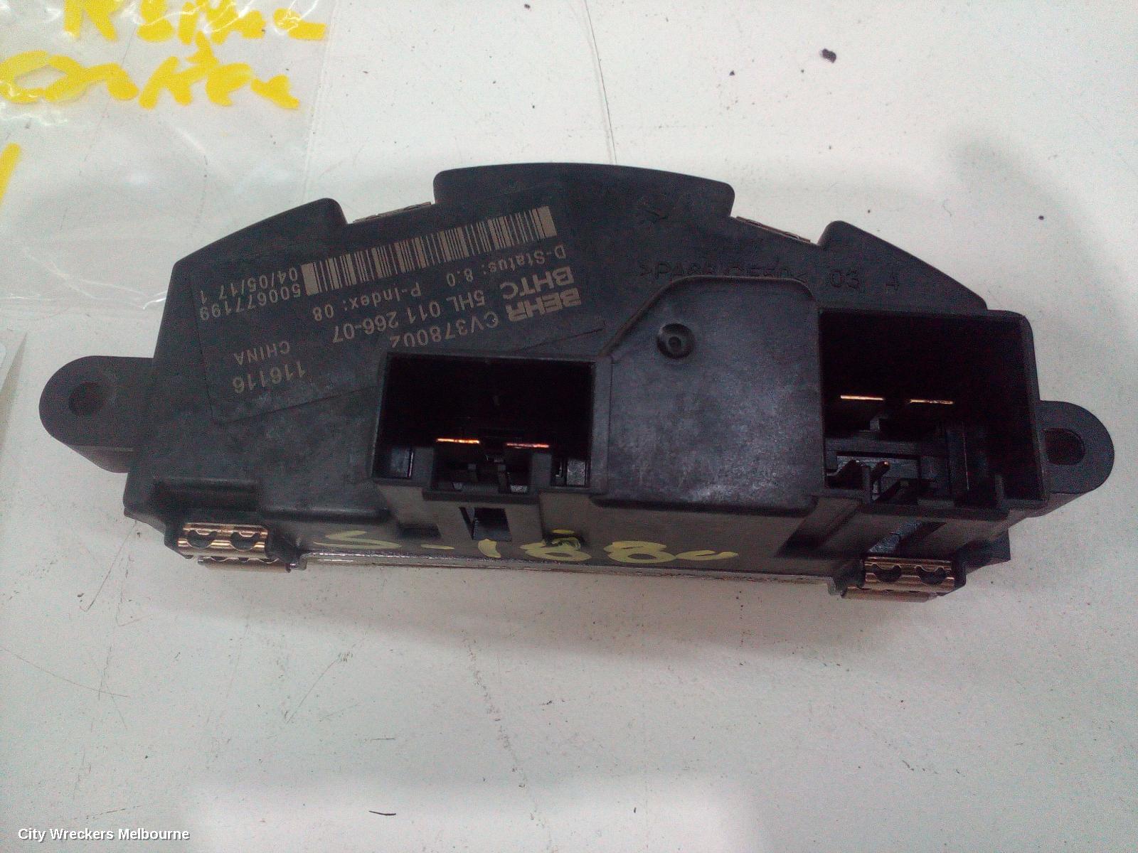 JEEP GRANDCHEROKEE FAN SPEED RESISTOR, WK, WAGON, 10/2010 - 02/2022