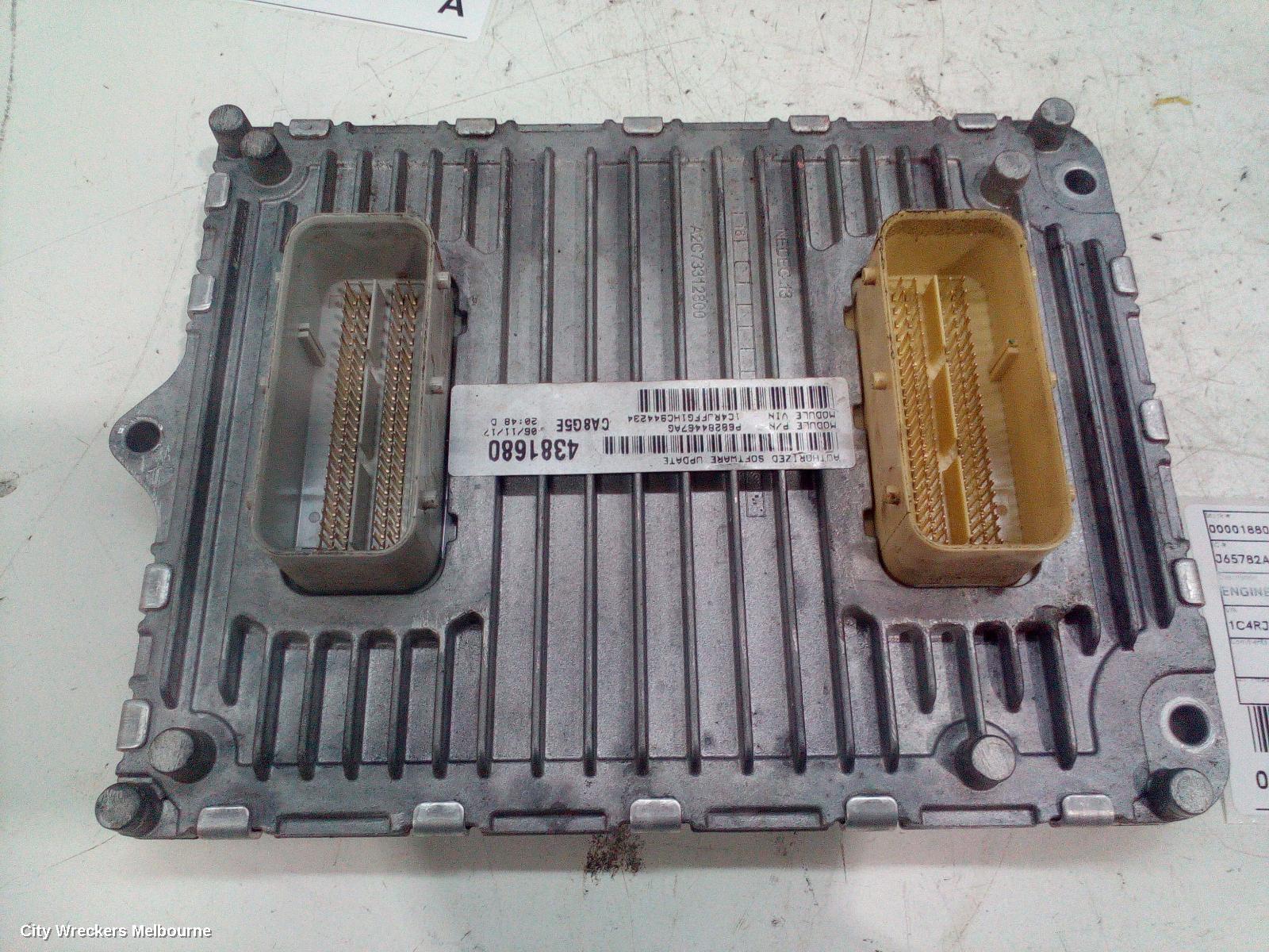 JEEP GRANDCHEROKEE ECU, ENGINE ECU, 3.6, PETROL, ECU ONLY, WK, 10/2010 - 02/2022