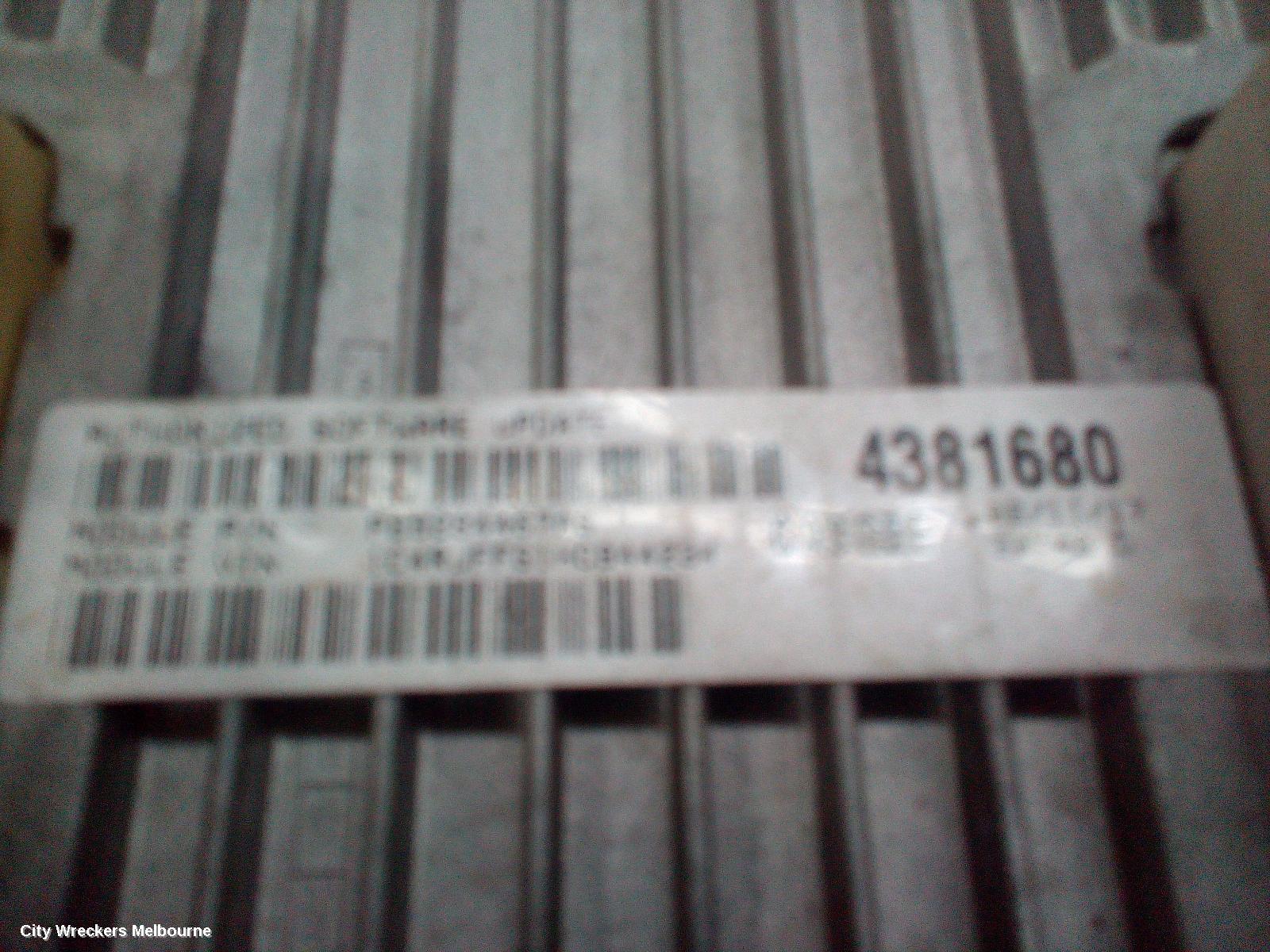 JEEP GRANDCHEROKEE ECU, ENGINE ECU, 3.6, PETROL, ECU ONLY, WK, 10/2010 - 02/2022