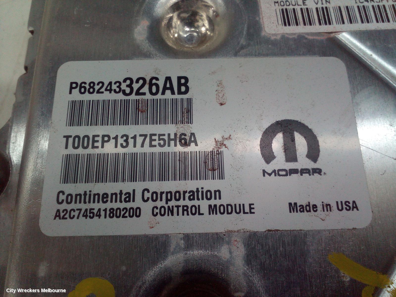 JEEP GRANDCHEROKEE ECU, ENGINE ECU, 3.6, PETROL, ECU ONLY, WK, 10/2010 - 02/2022