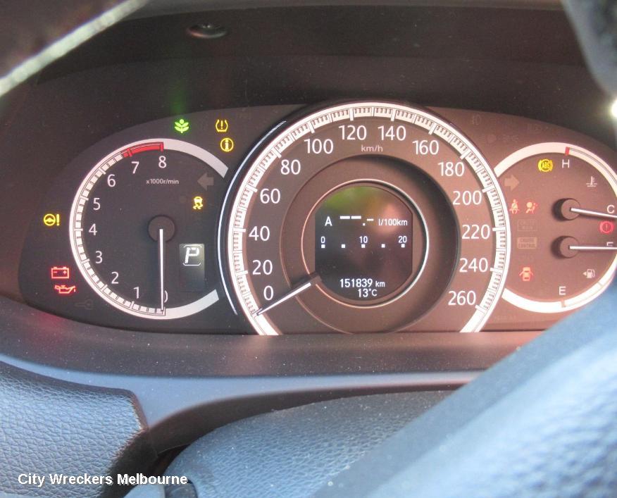 HONDA ACCORD INSTRUMENT CLUSTER, AUTO T/M, 9TH GEN, 05/2013 - 08/2019