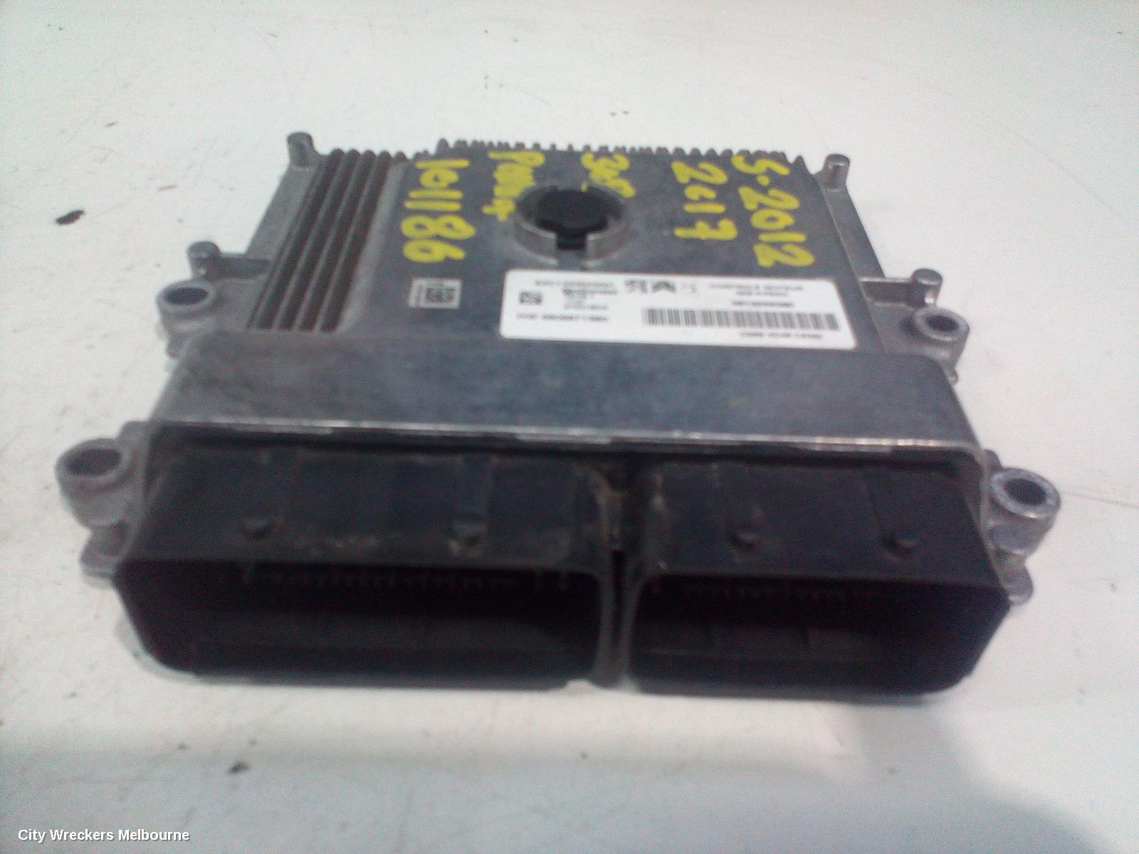 PEUGEOT 308 ECU, ENGINE ECU, 1.2, PETROL, ECU ONLY, T9, 10/2014 - 01/2021
