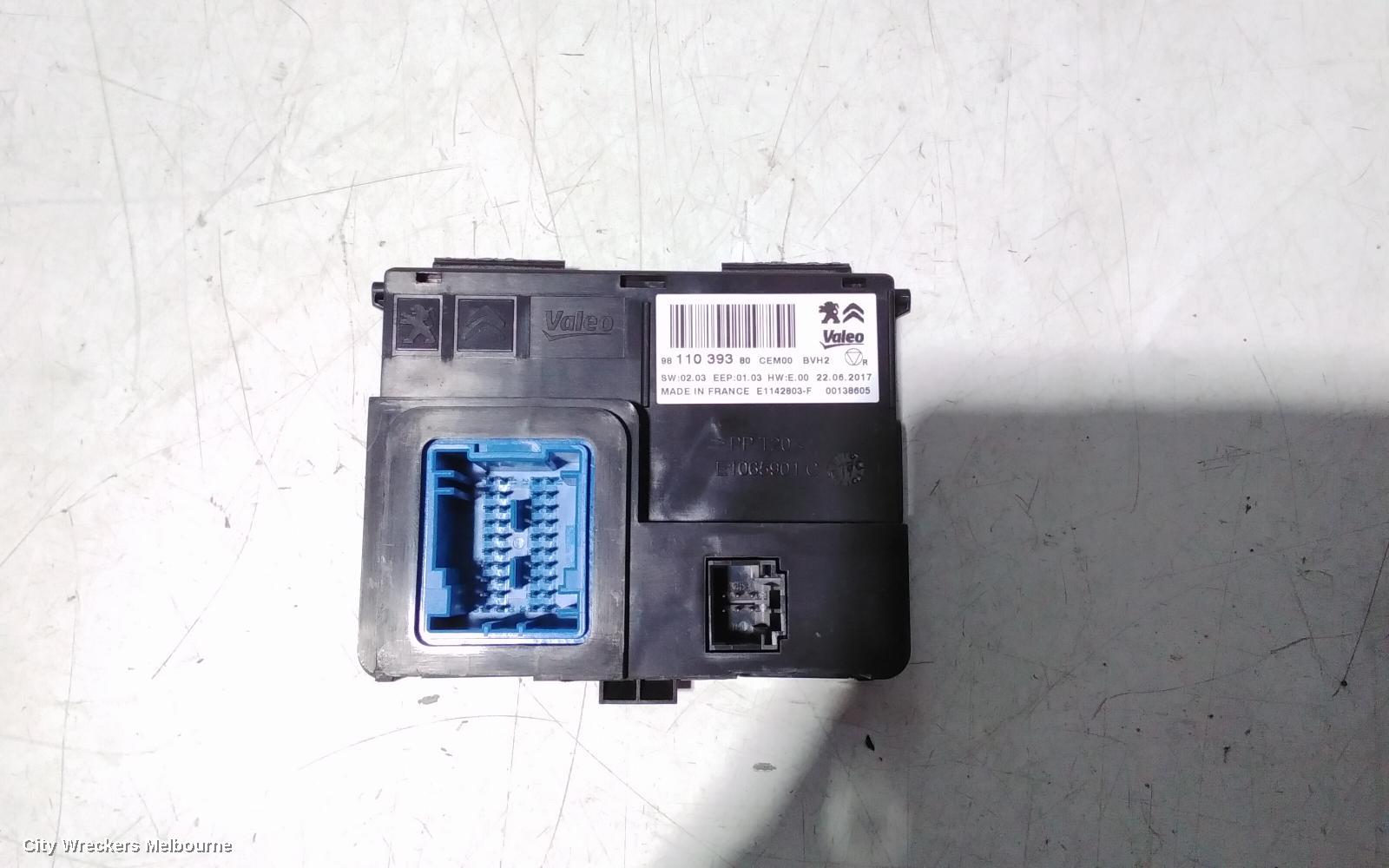 PEUGEOT 308, T9, 10/2014 - 05/2021, CLIMATE CONTROL MODULE – VALEO – 98110393: 101195