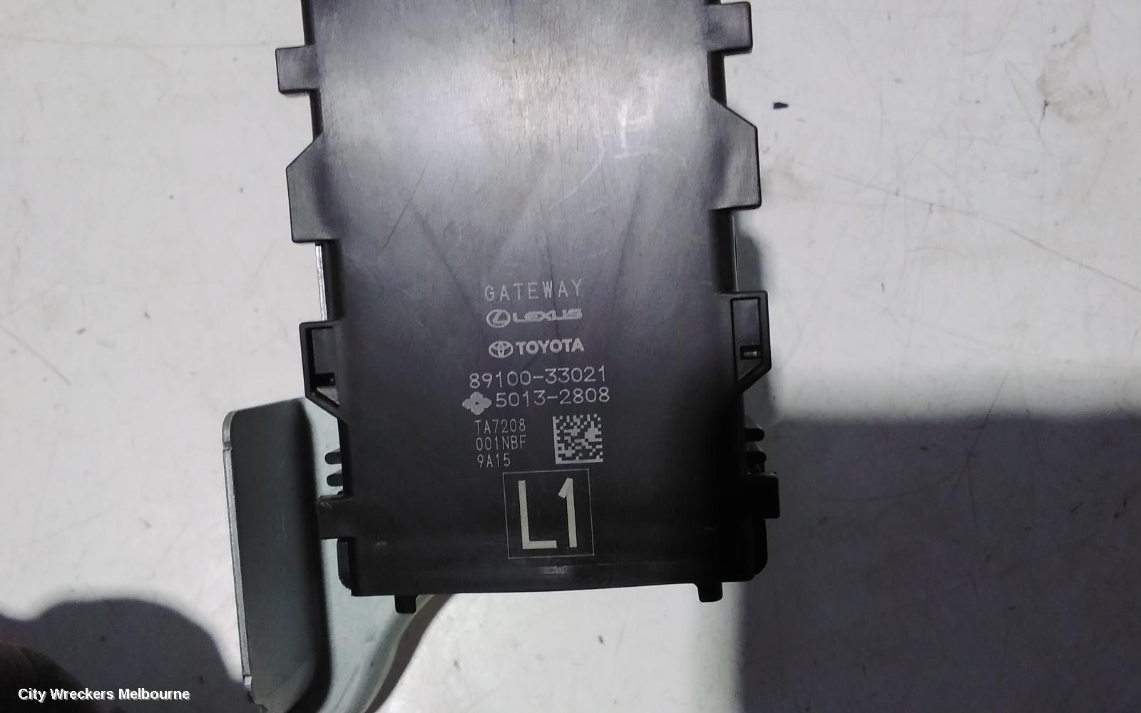 TOYOTA CAMRY, XV70, 09/2017 - 05/2024, 89100-33021 COMPUTER, NETWORK GATEWAY: 101207