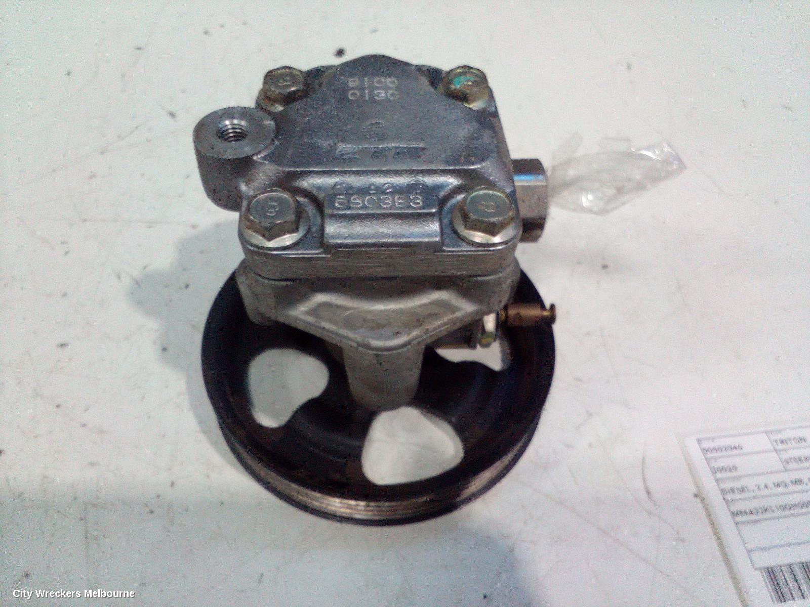 MITSUBISHI TRITON STEERING PUMP, DIESEL, 2.4, MQ-MR, 04/2015 ONWARDS