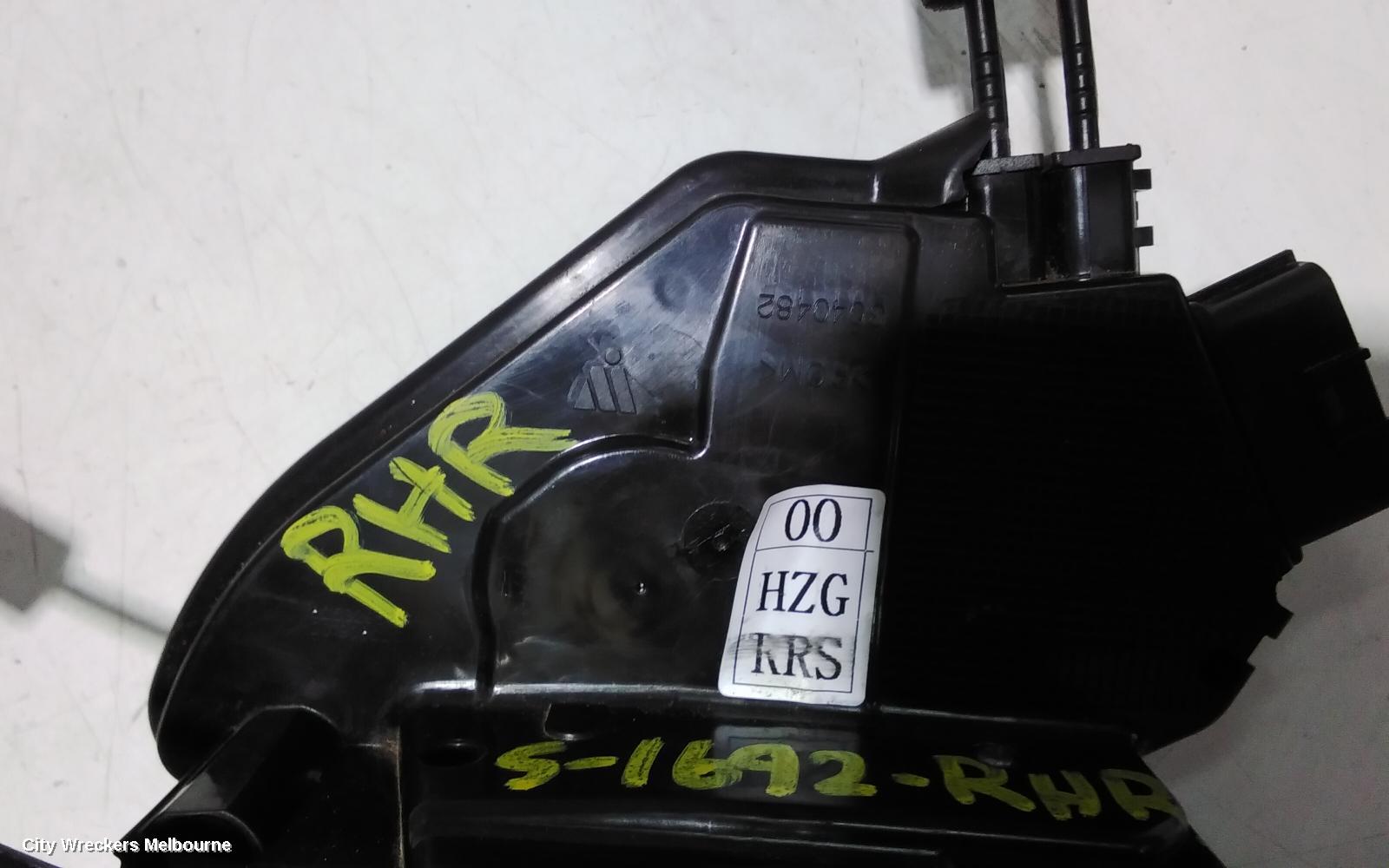 RENAULT KALEOS DOOR/BOOT/GATE LOCK, RIGHT REAR DOOR LOCK, XZG, 05/2016 ONWARDS