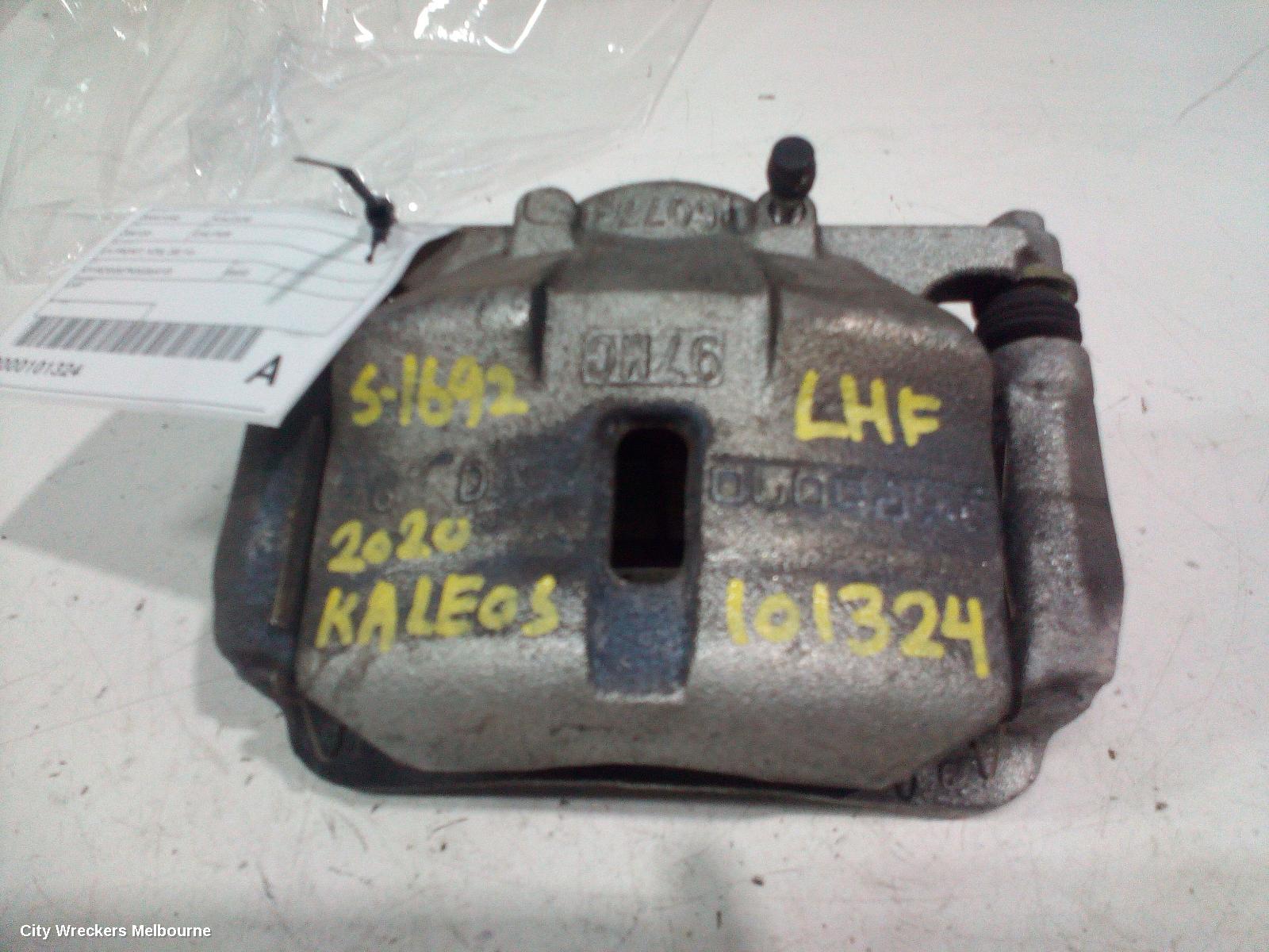 RENAULT KALEOS CALIPER, LH FRONT, XZG, 05/2016 ONWARDS