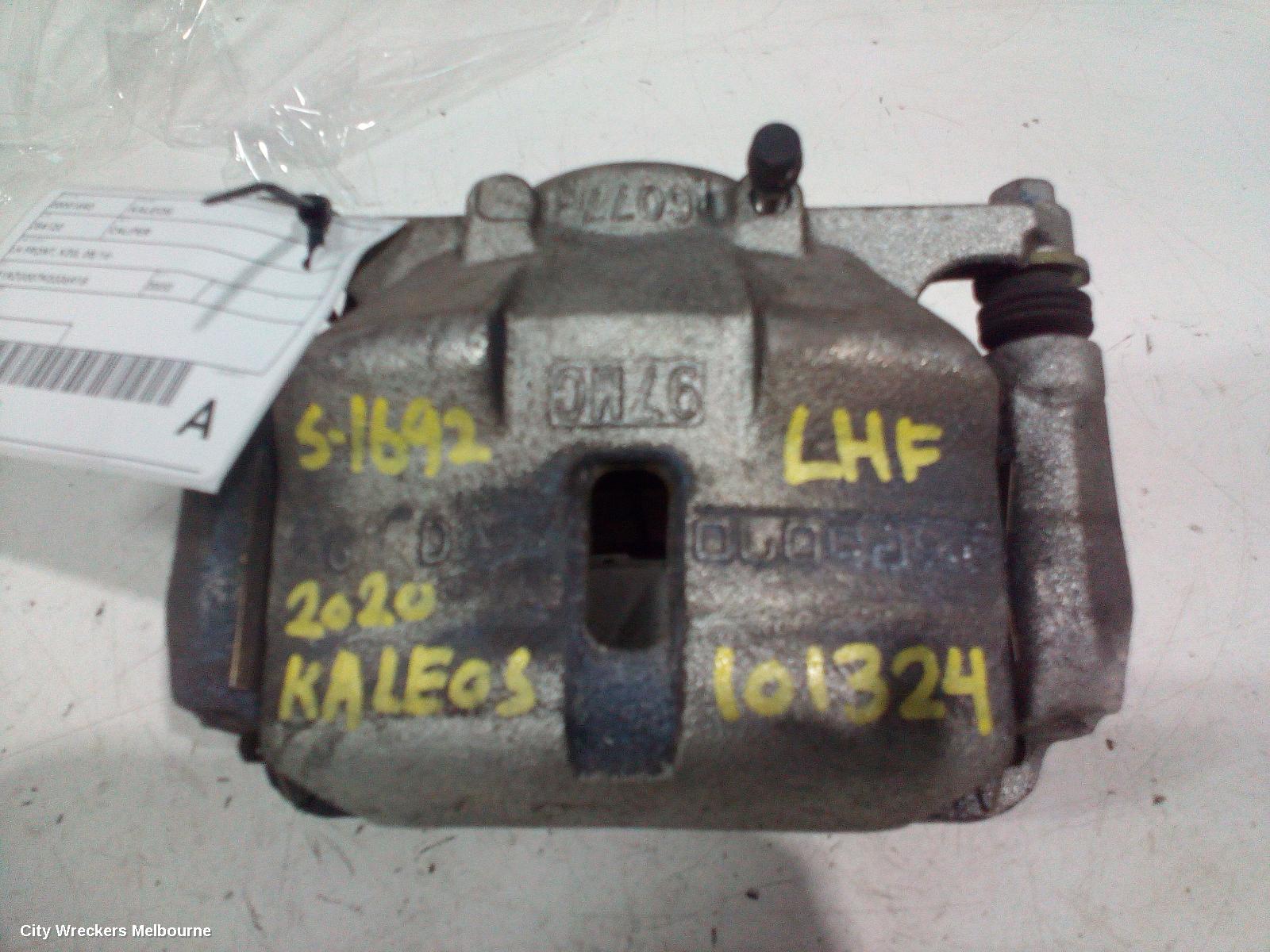 RENAULT KALEOS CALIPER, LH FRONT, XZG, 05/2016 ONWARDS