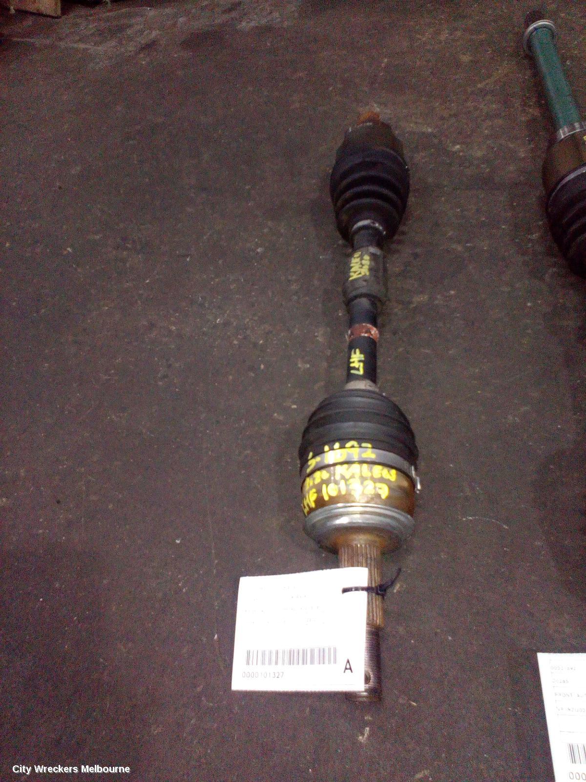 RENAULT KALEOS LEFT DRIVESHAFT, FRONT, AUTO, FWD, PETROL, XZG, 05/2016 ONWARDS