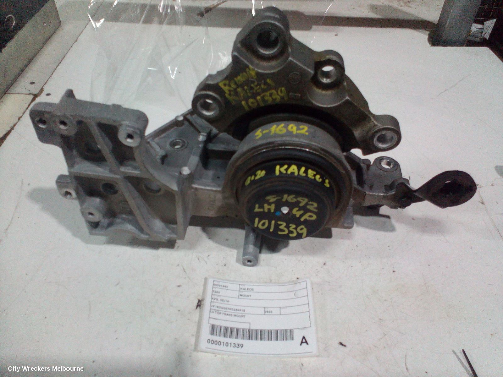 RENAULT KALEOS MOUNT, XZG, 05/2016 ONWARDS