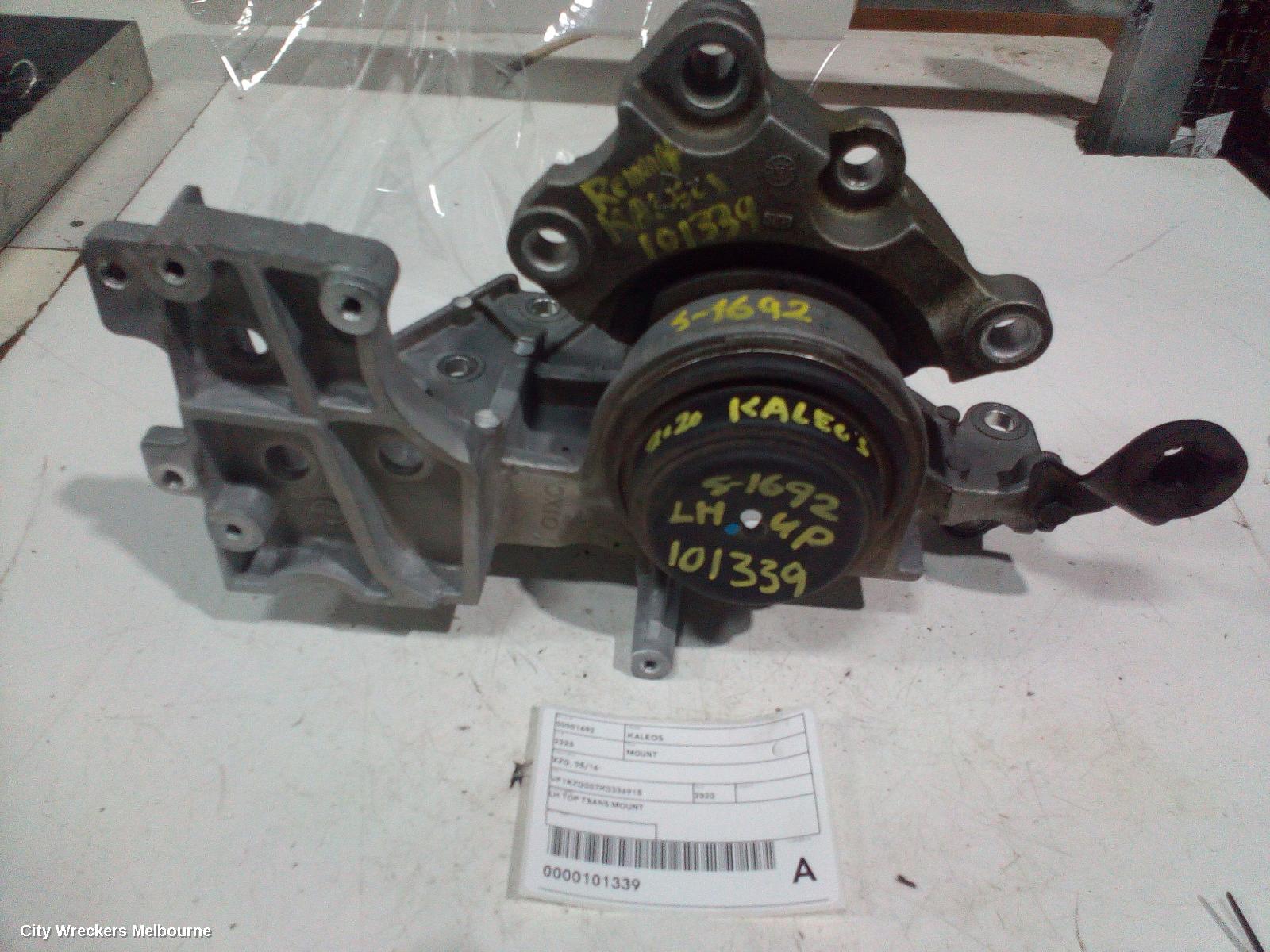 RENAULT KALEOS MOUNT, XZG, 05/2016 ONWARDS