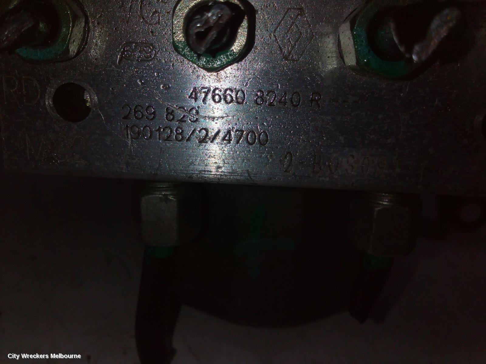 RENAULT KALEOS ABS PUMP/MODULATOR, XZG, 05/2016 ONWARDS